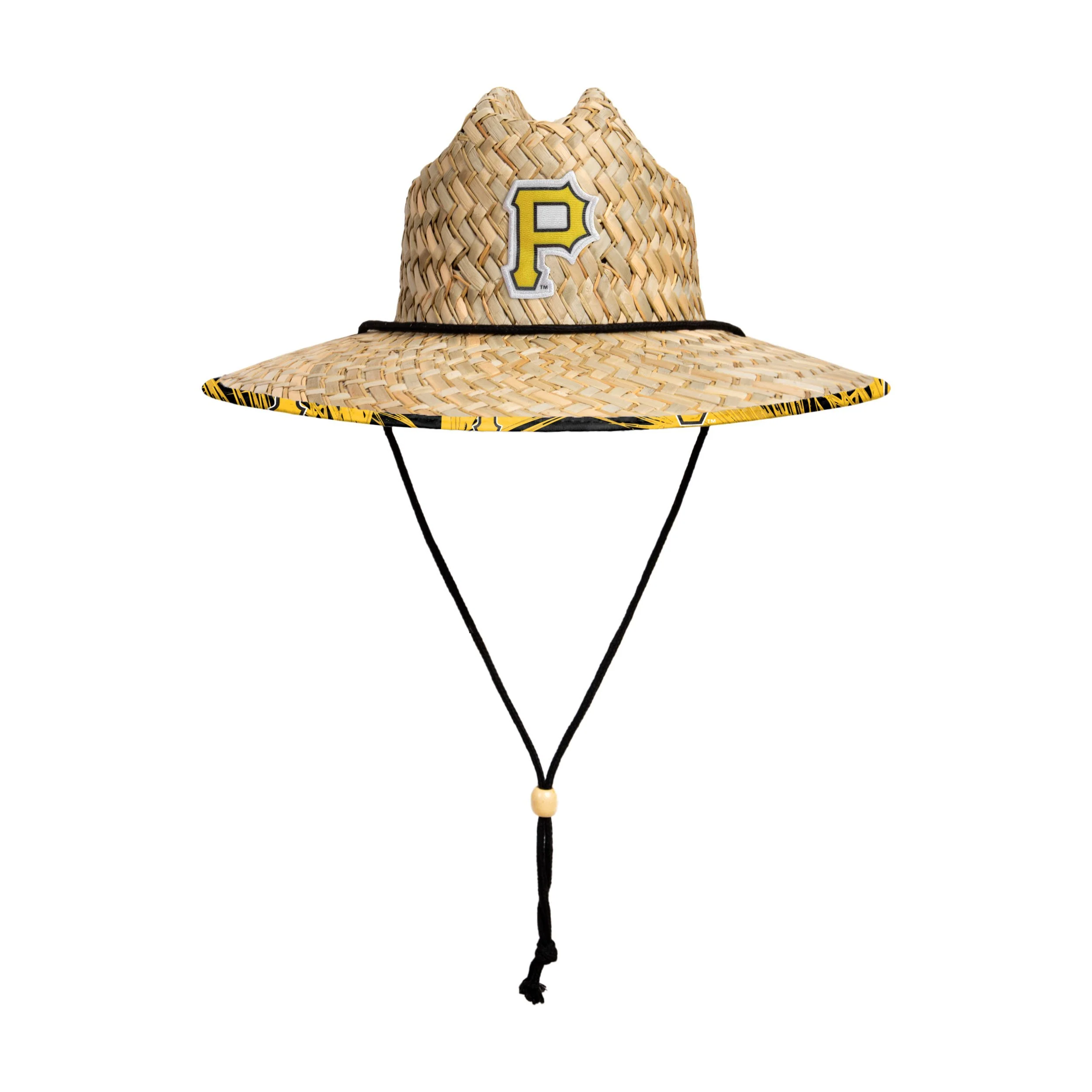 Pittsburgh Pirates MLB Floral Straw Hat - Image 3