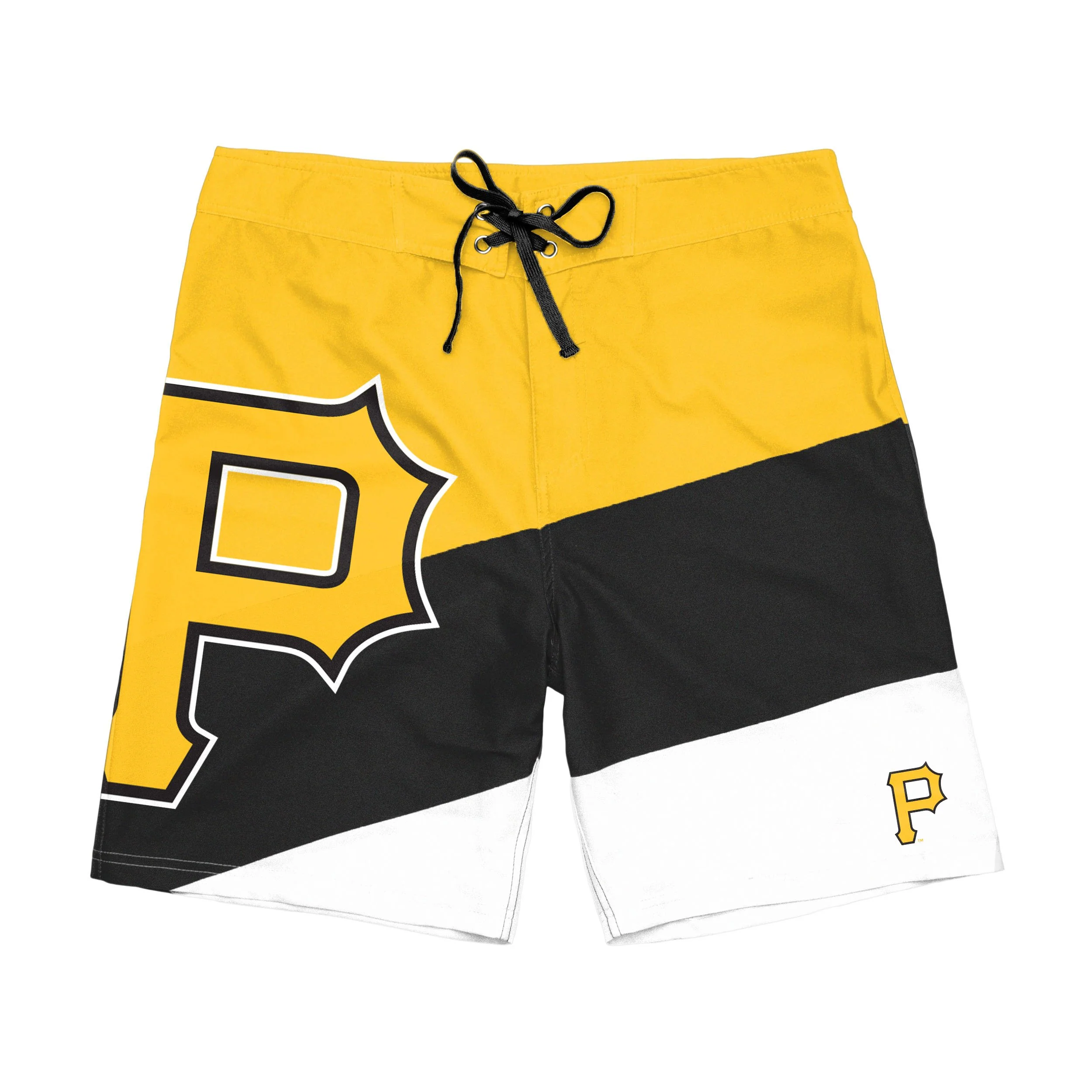 Pittsburgh Pirates MLB Mens Color Dive Boardshorts - Image 3