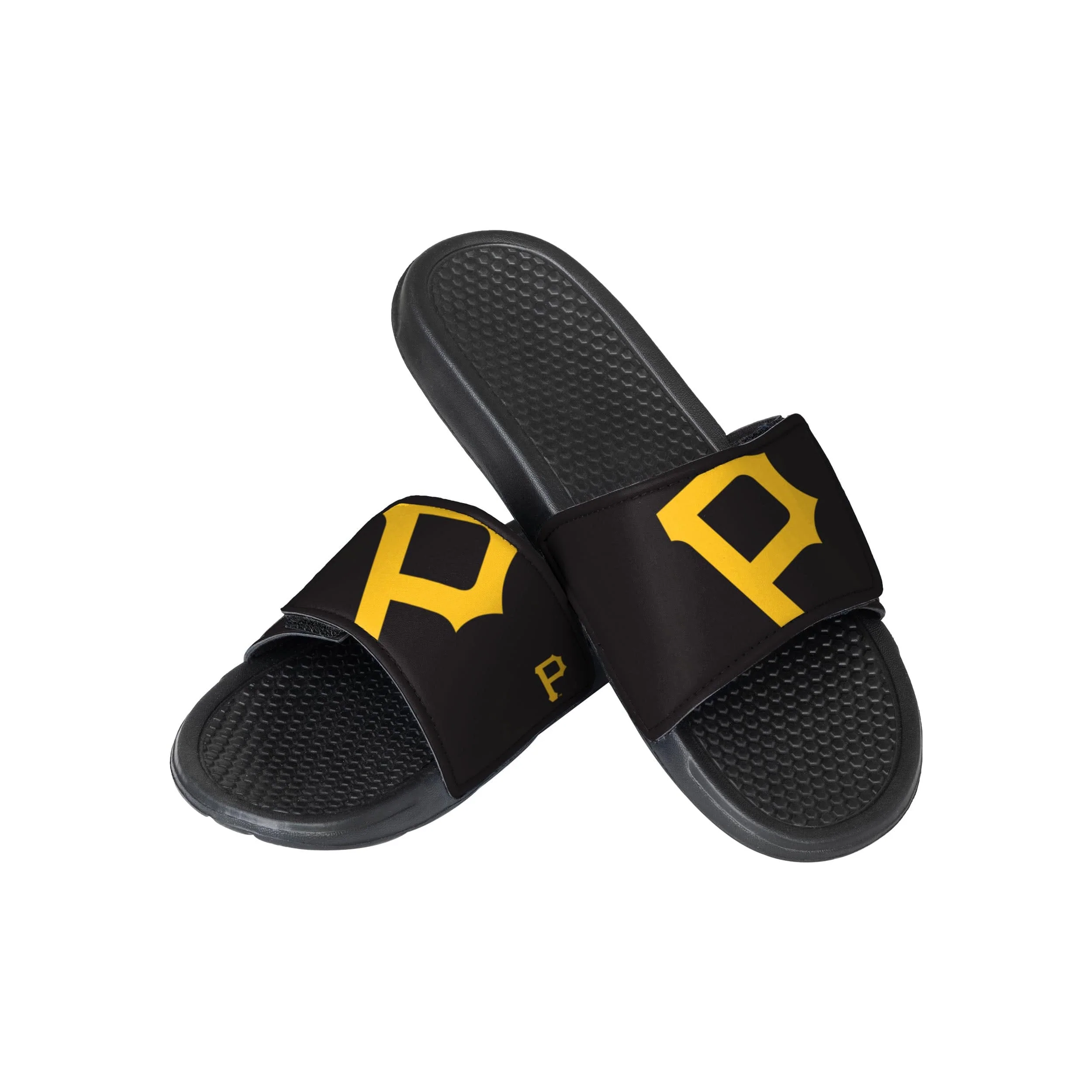 Pittsburgh Pirates MLB Mens Cropped Big Logo Slide
