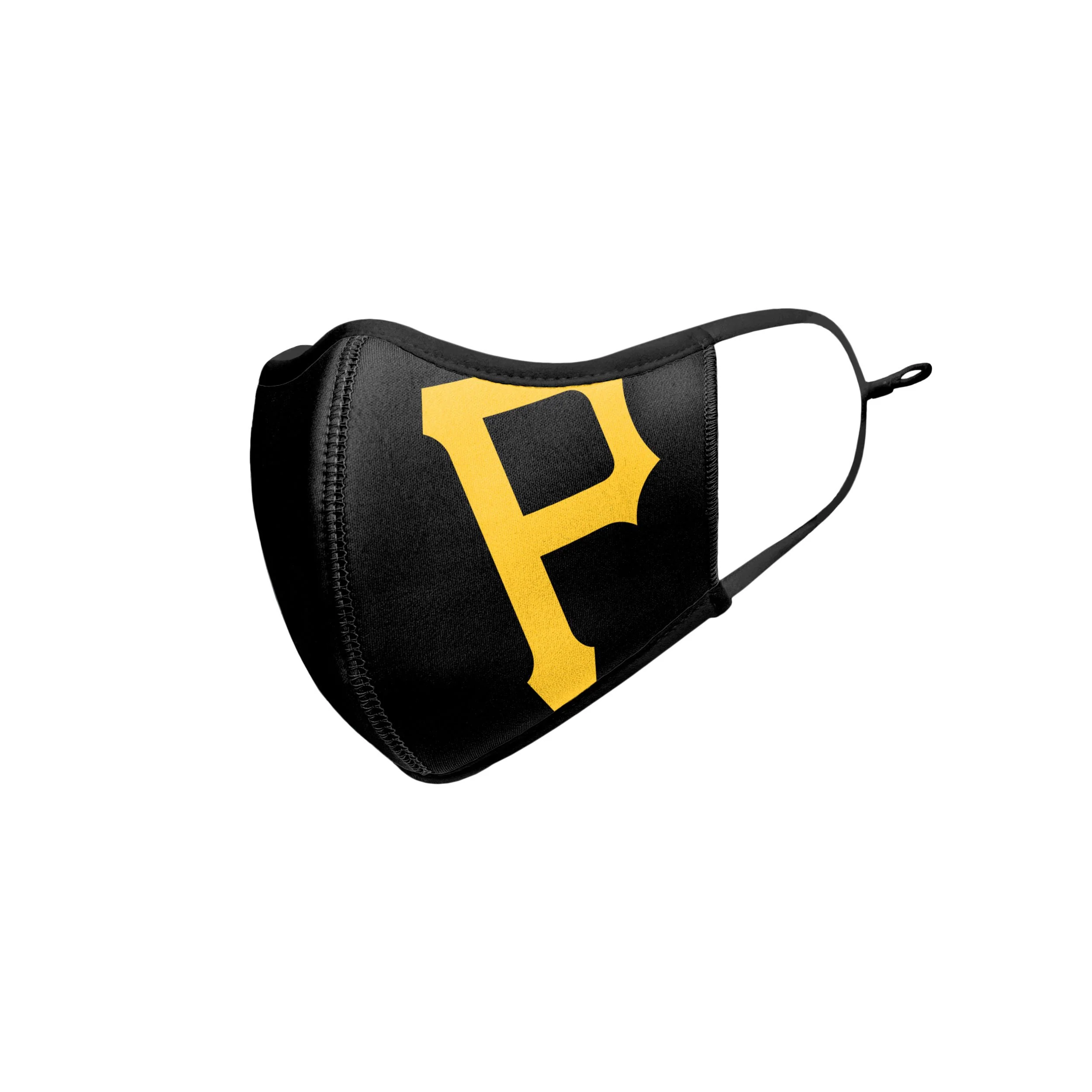 Pittsburgh Pirates MLB On-Field Adjustable Black Sport Face Cover - Image 4