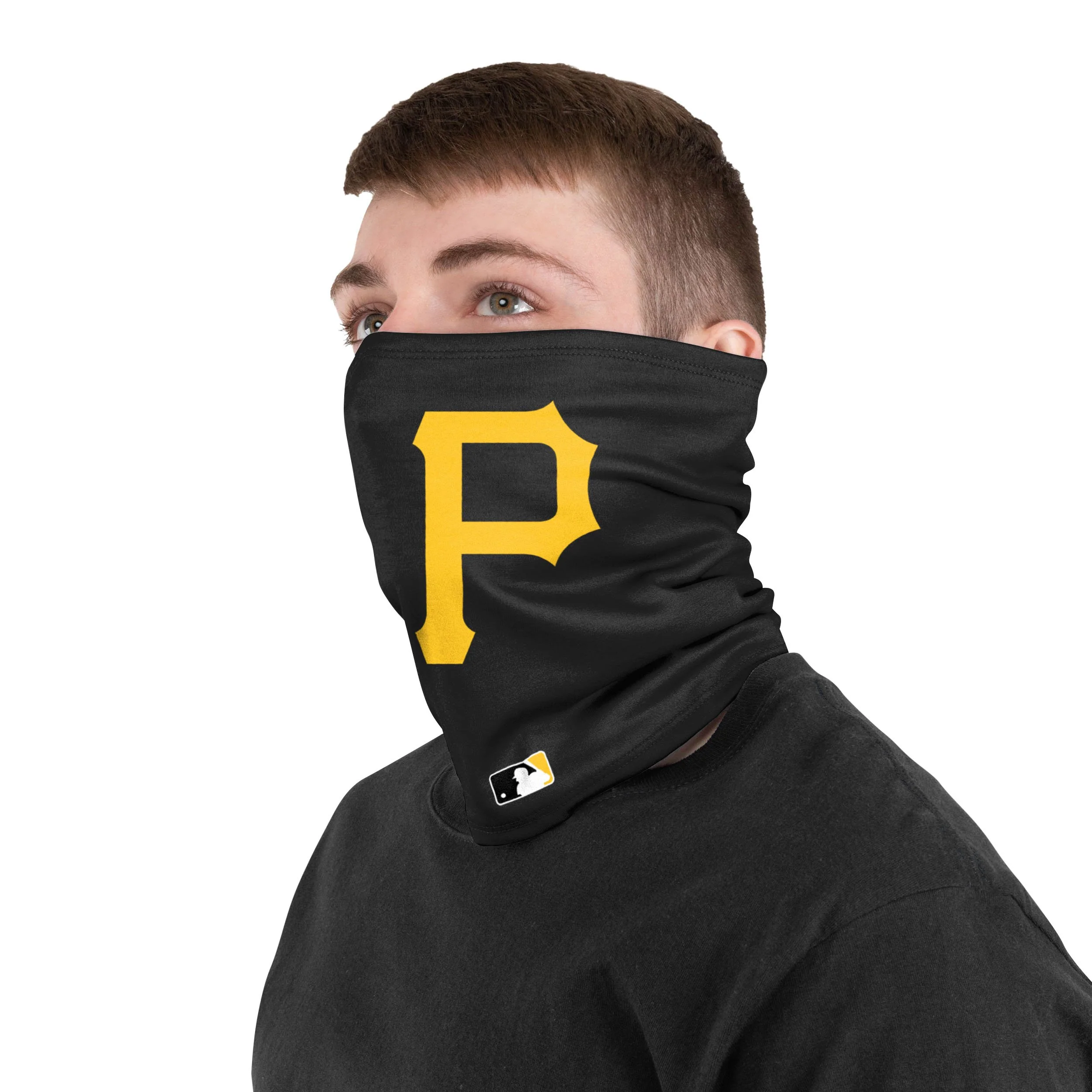Pittsburgh Pirates MLB On-Field Black UV Gaiter Scarf - Image 3