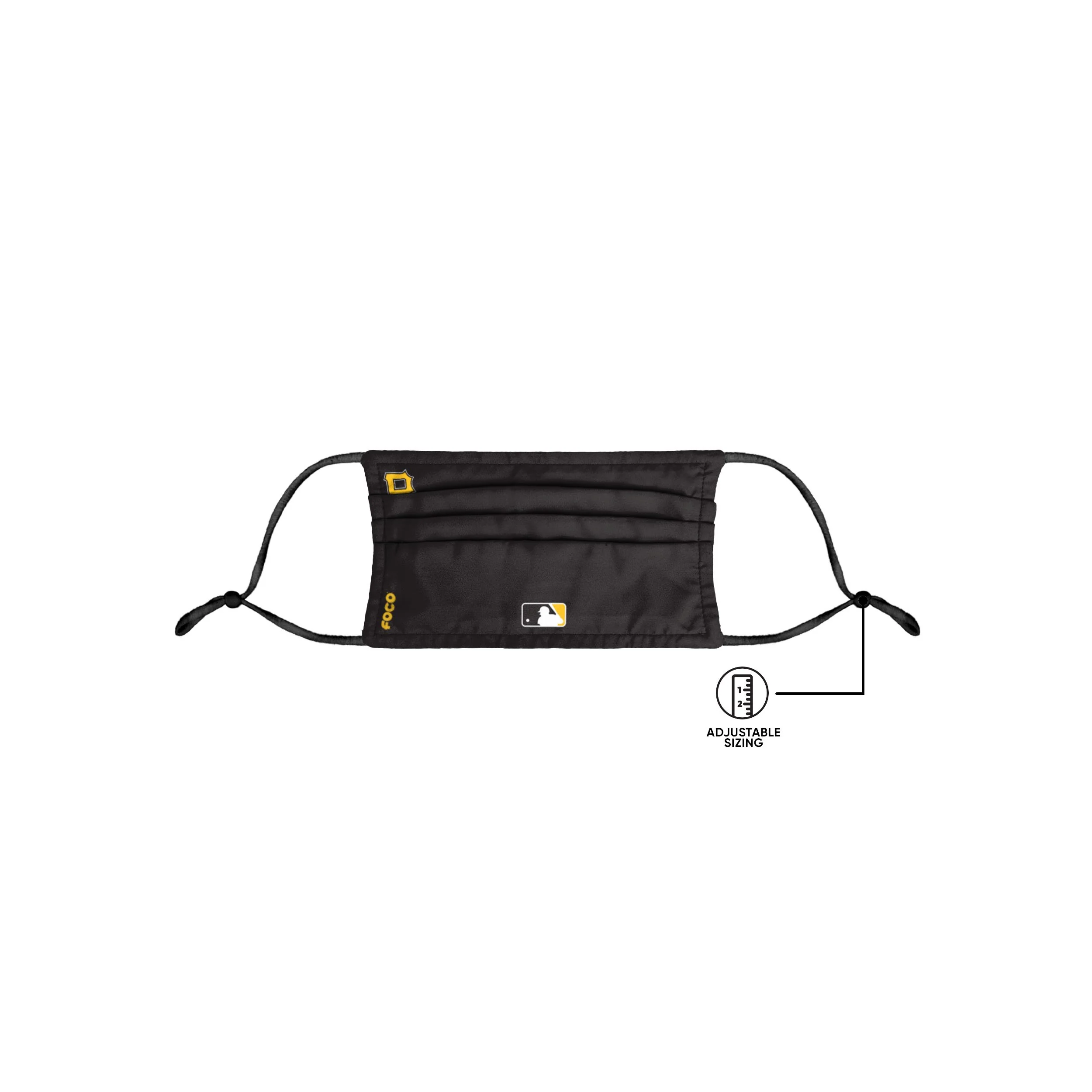 Pittsburgh Pirates MLB On-Field Gameday Adjustable Face Cover - Image 6