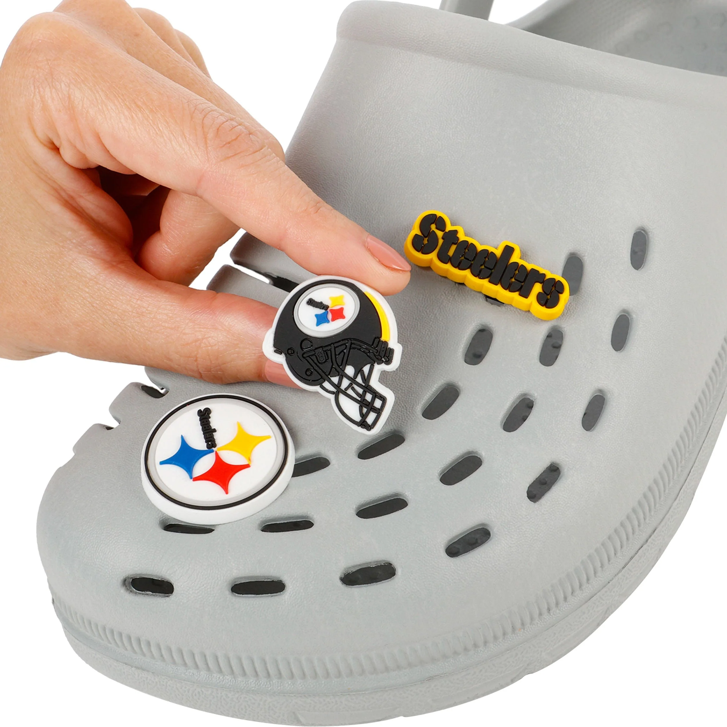 Pittsburgh Steelers NFL 10 Pack Team Clog Charms - Image 3