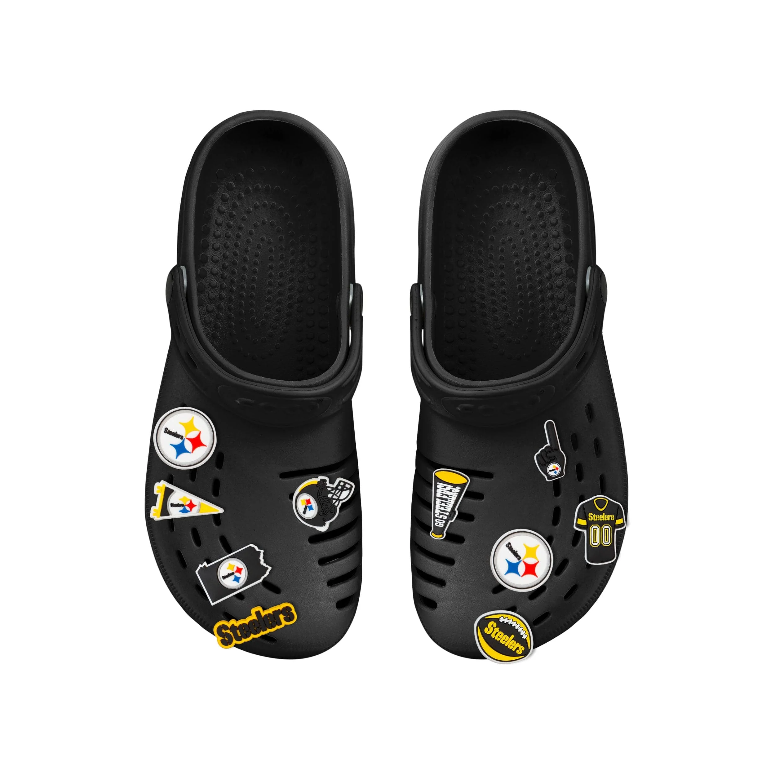 Pittsburgh Steelers NFL 10 Pack Team Clog Charms - Image 4