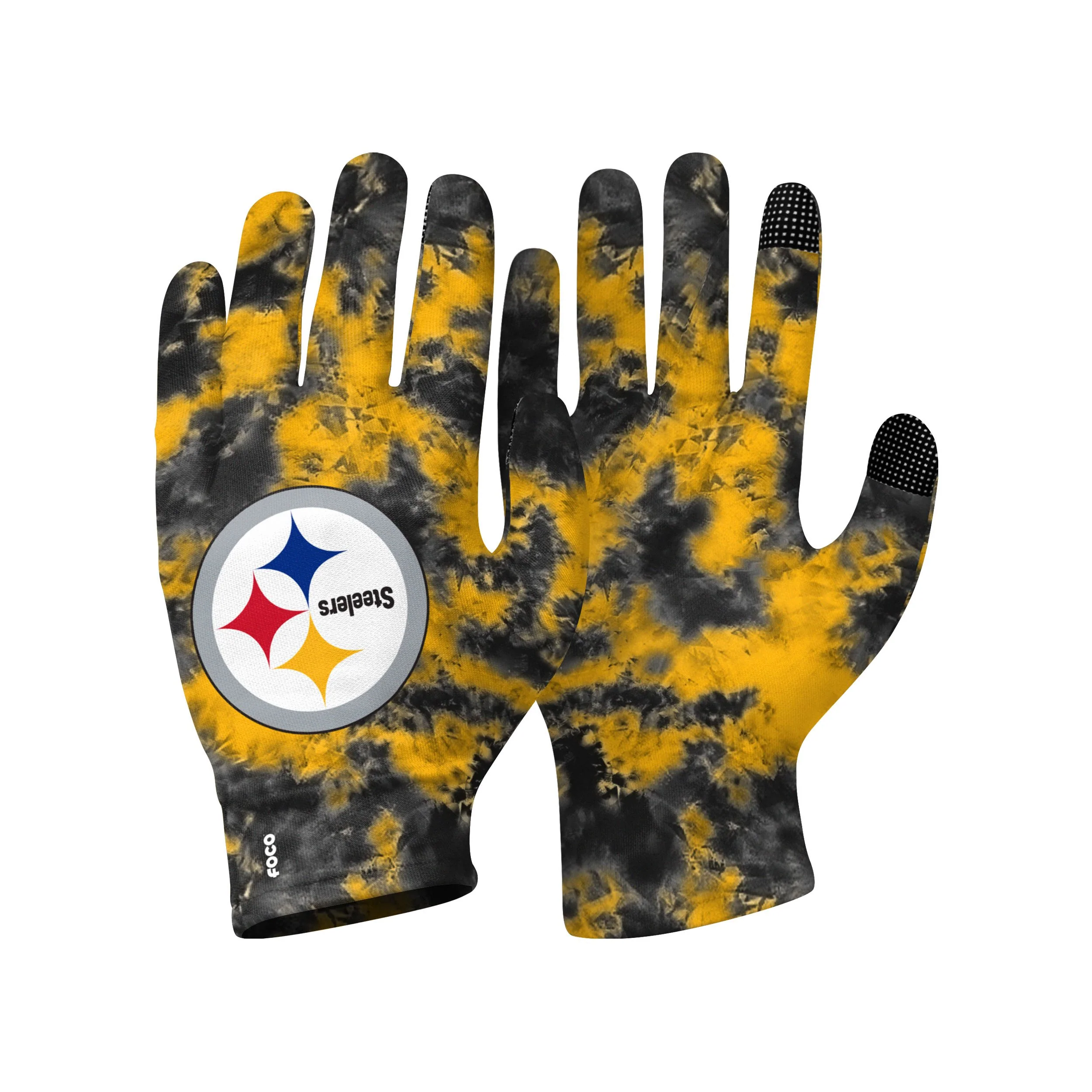 Pittsburgh Steelers NFL 2 Pack Reusable Stretch Gloves - Image 4