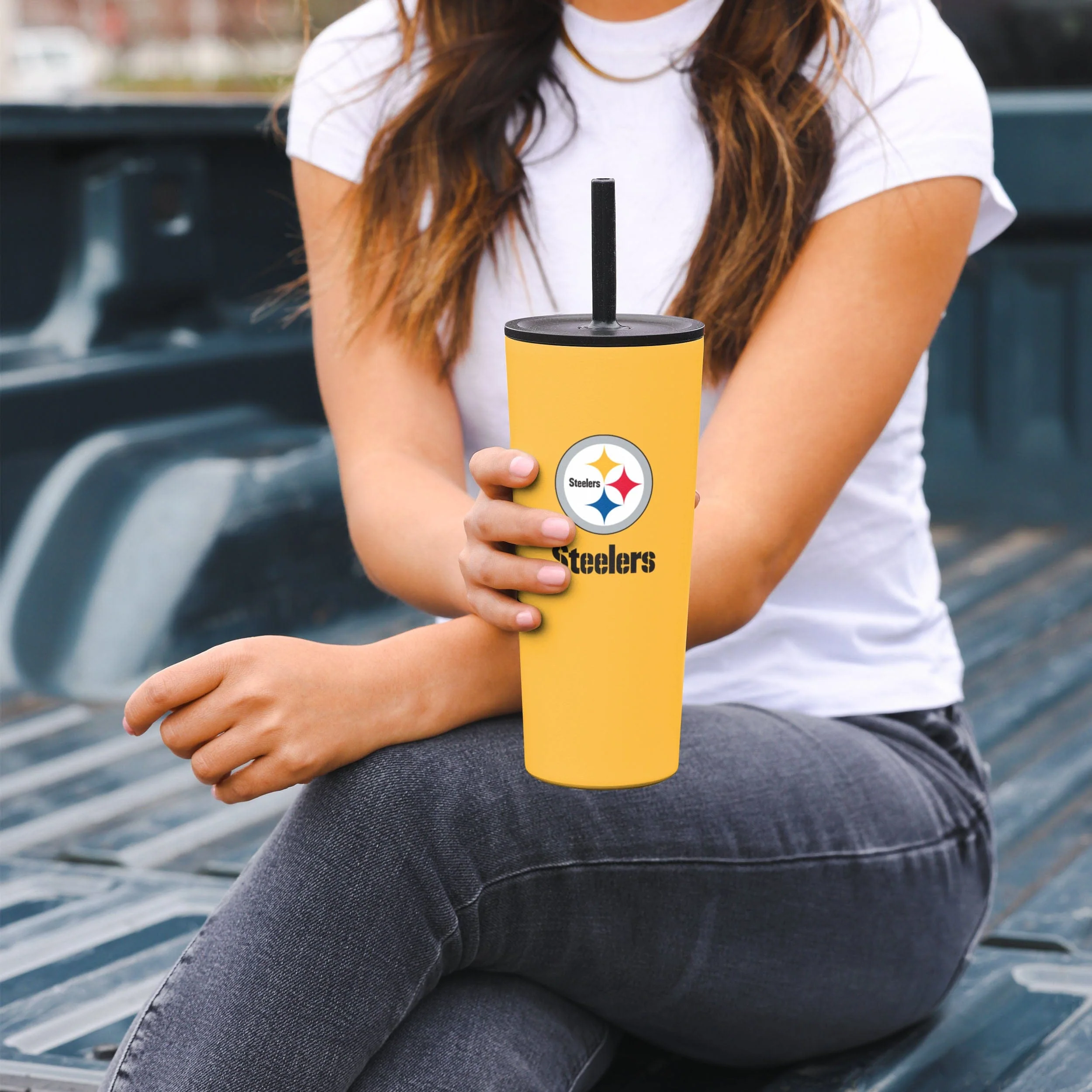 Pittsburgh Steelers NFL 22 oz Travel Tumbler - Image 4