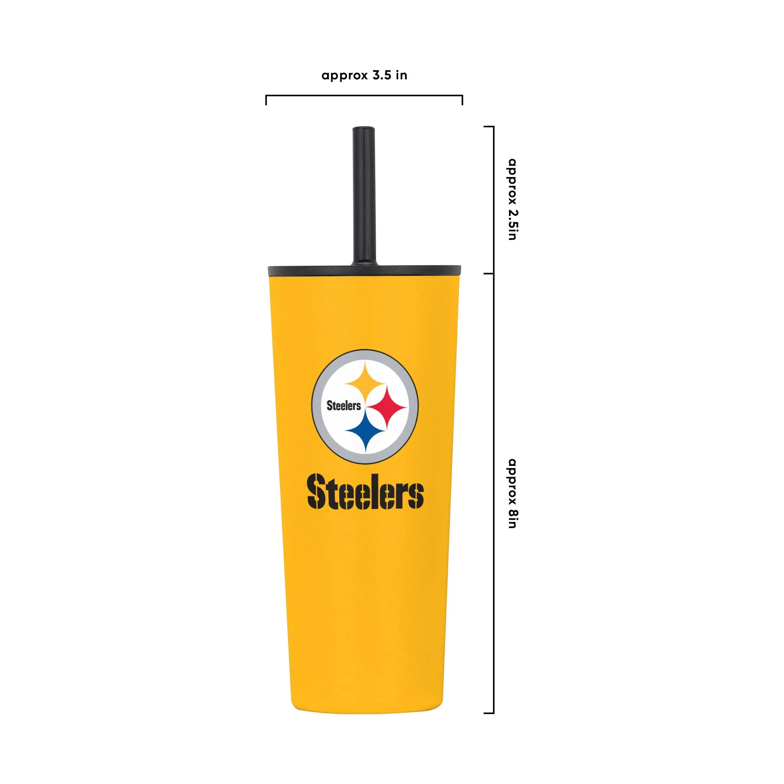 Pittsburgh Steelers NFL 22 oz Travel Tumbler - Image 5