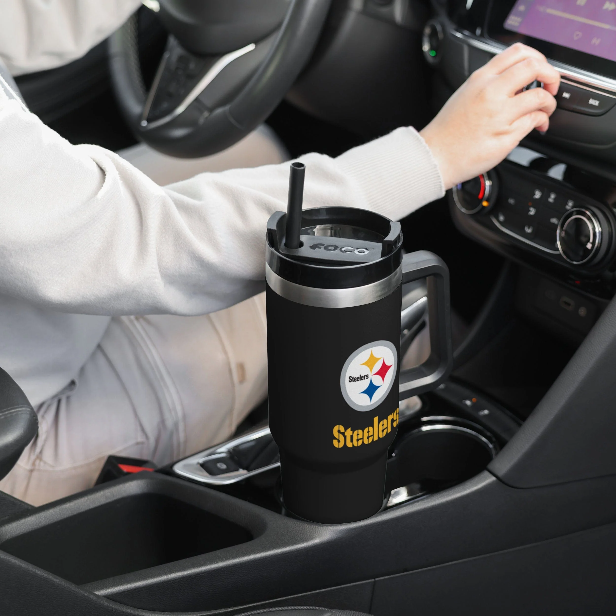 Pittsburgh Steelers NFL 40 oz XL Tumbler - Image 4