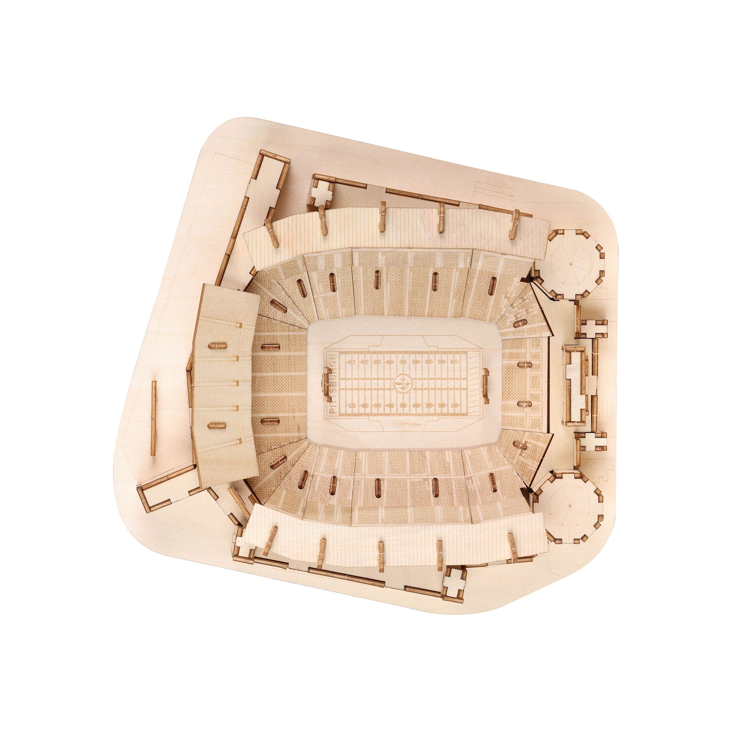 Pittsburgh Steelers NFL Acrisure Stadium Wood PZLZ Stadium - Image 5