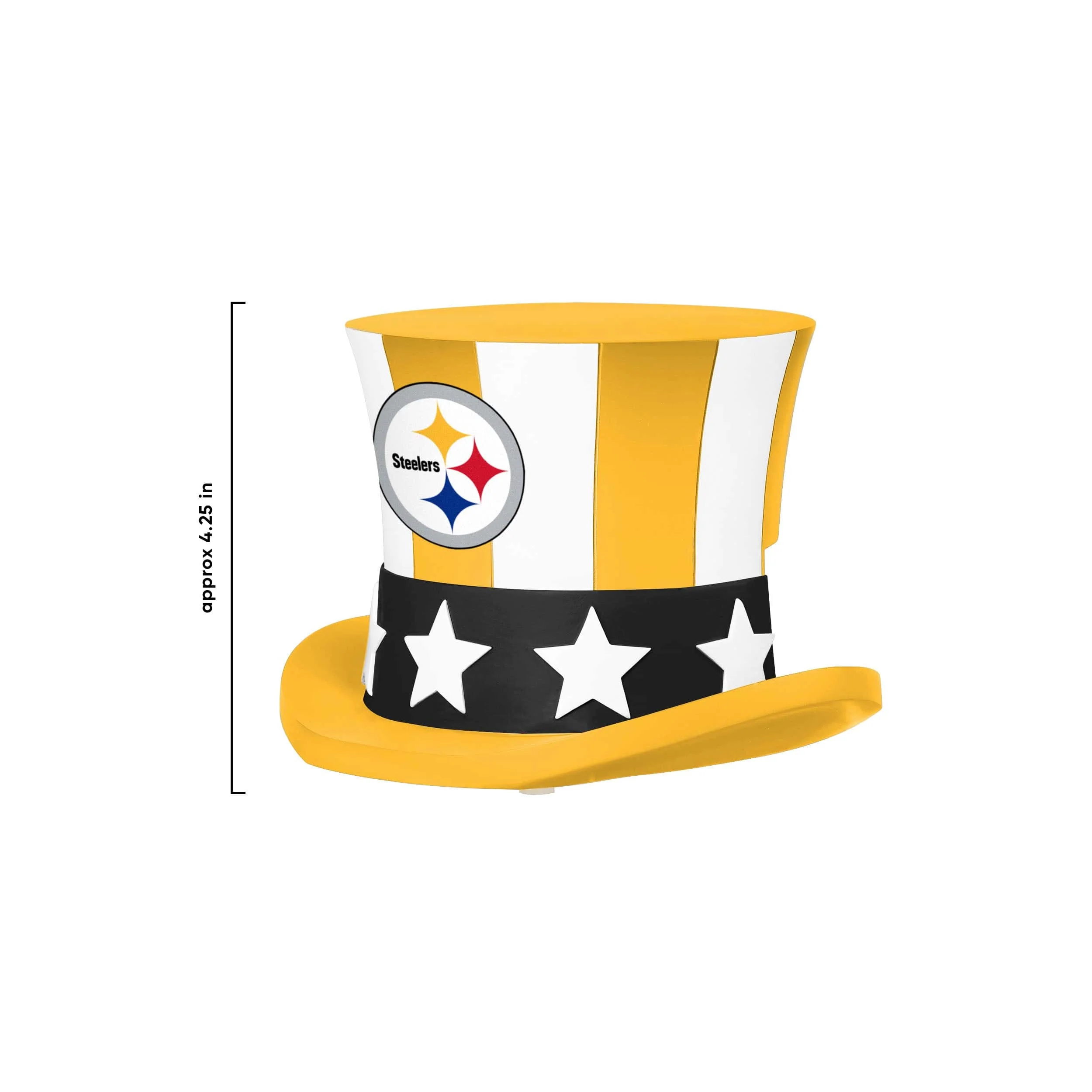 Pittsburgh Steelers NFL Americana Resin Coaster Set (PREORDER - SHIPS EARLY JUNE) - Image 4