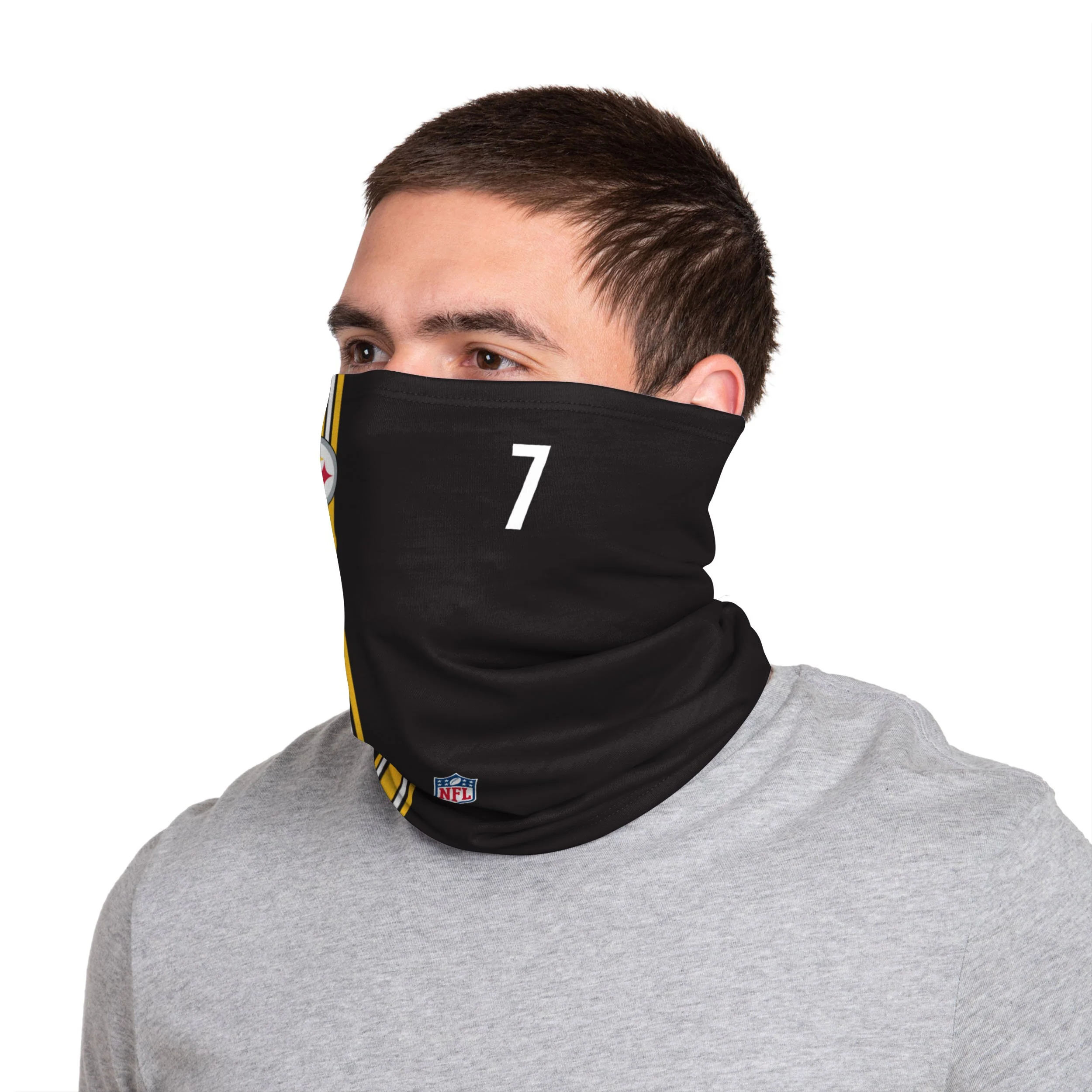 Pittsburgh Steelers NFL Ben Roethlisberger On-Field Sideline Gaiter Scarf - Image 3