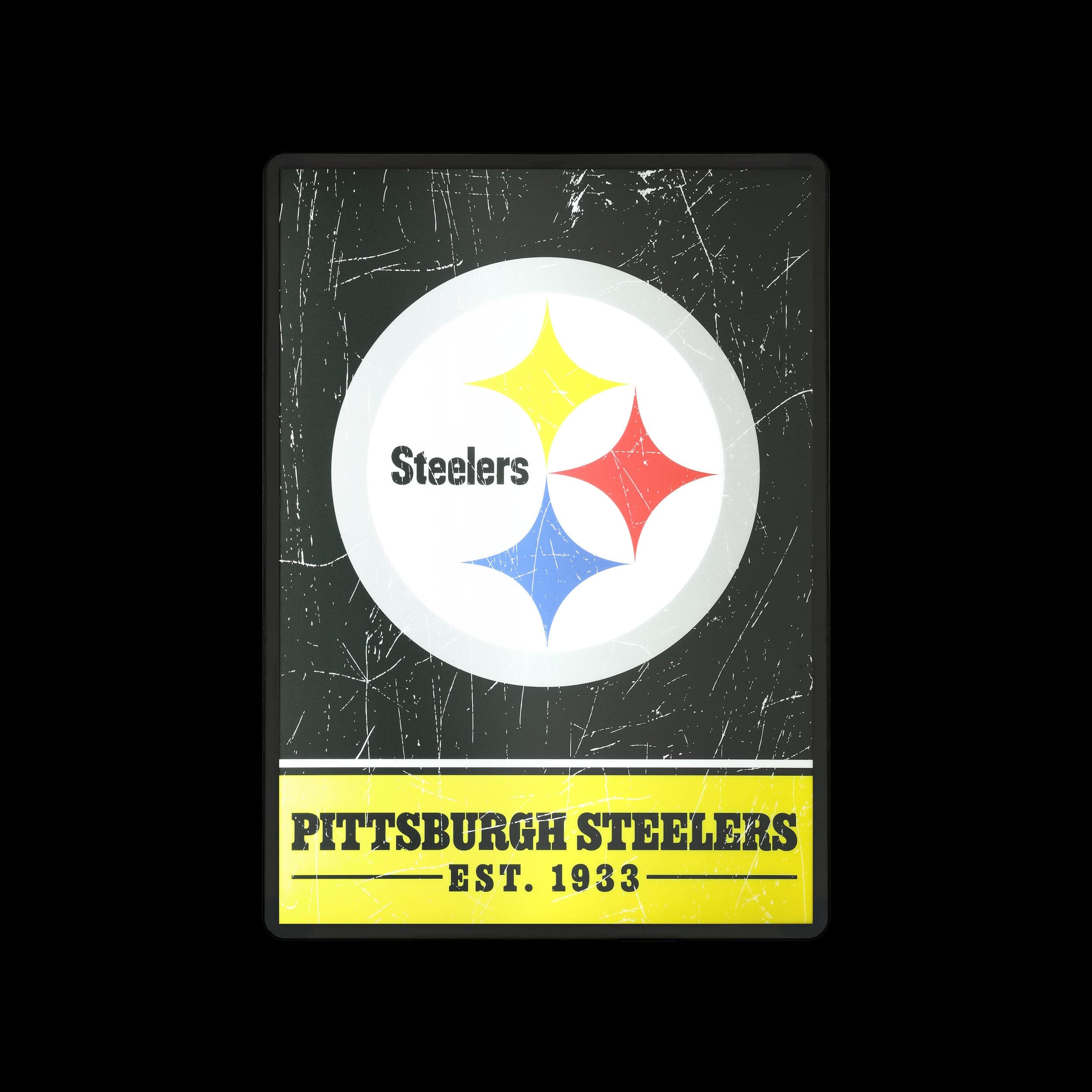 Pittsburgh Steelers NFL Big Logo Backlit Sign - Image 2