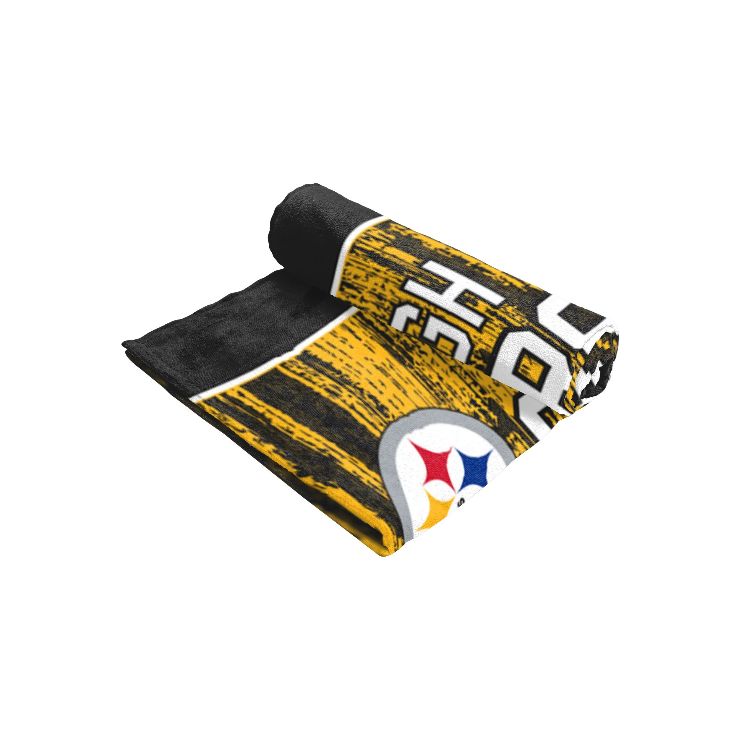 Pittsburgh Steelers NFL Big Logo Beach Towel - Image 3
