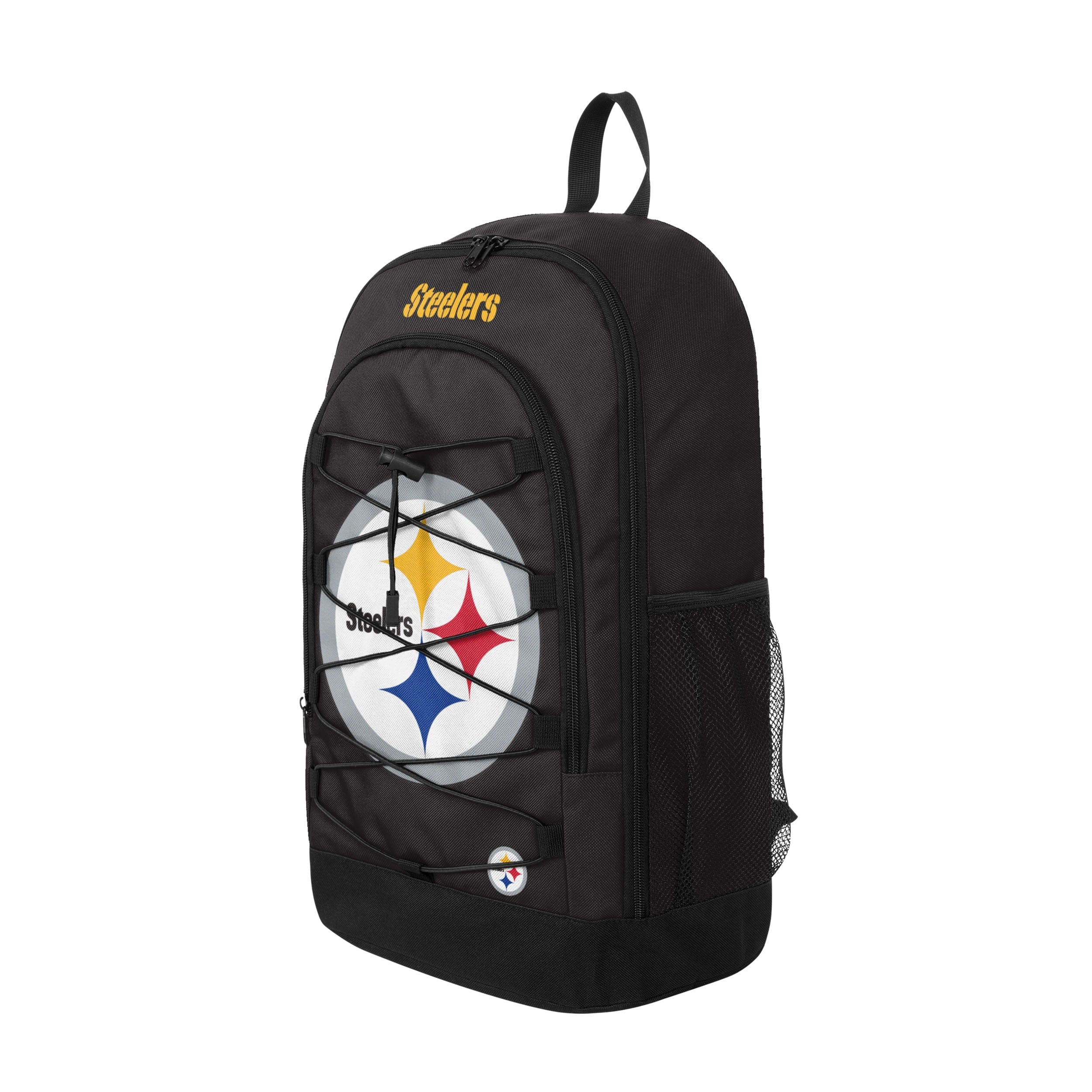 Pittsburgh Steelers NFL Big Logo Bungee Backpack - Image 2
