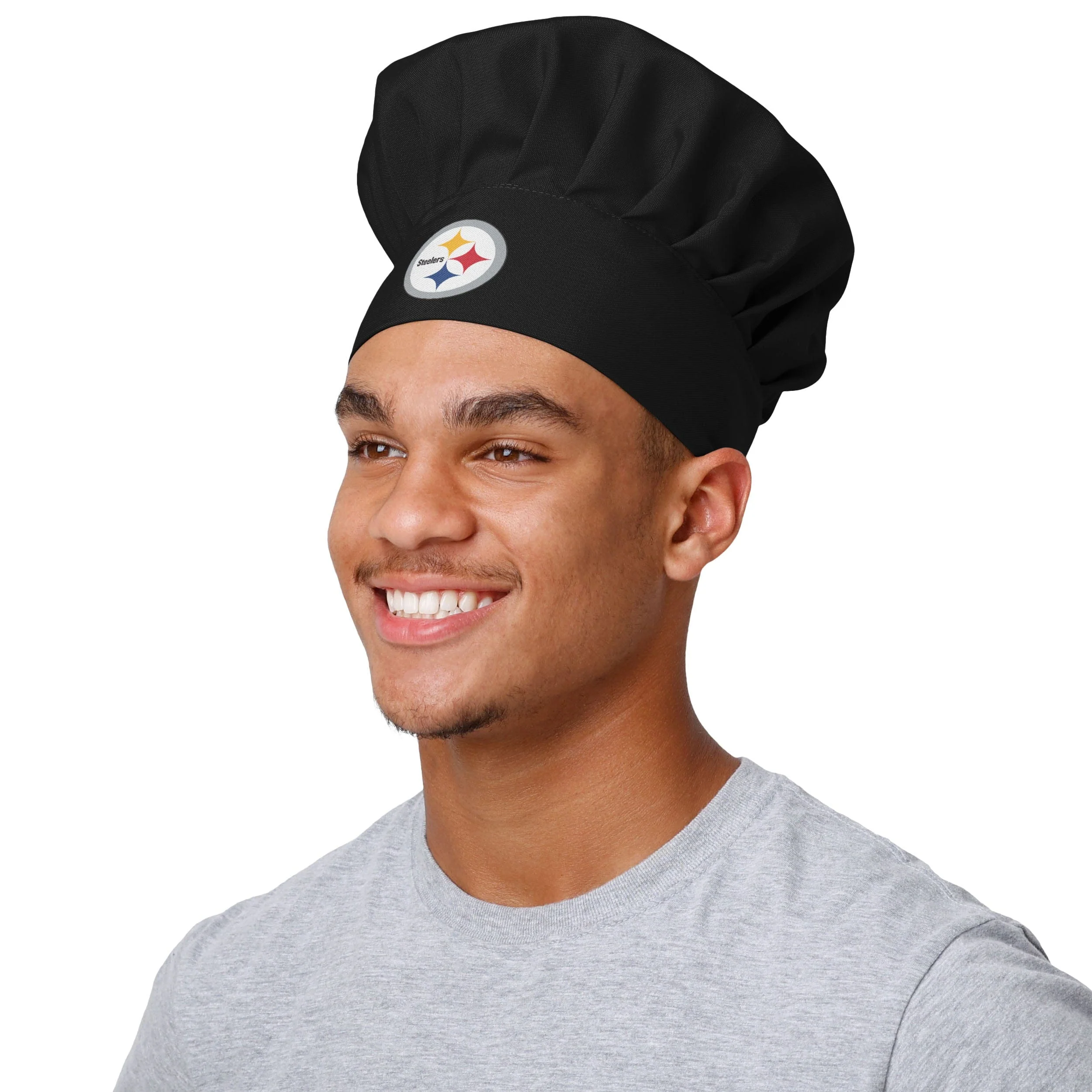 Pittsburgh Steelers NFL Big Logo Chef Hat - Image 5