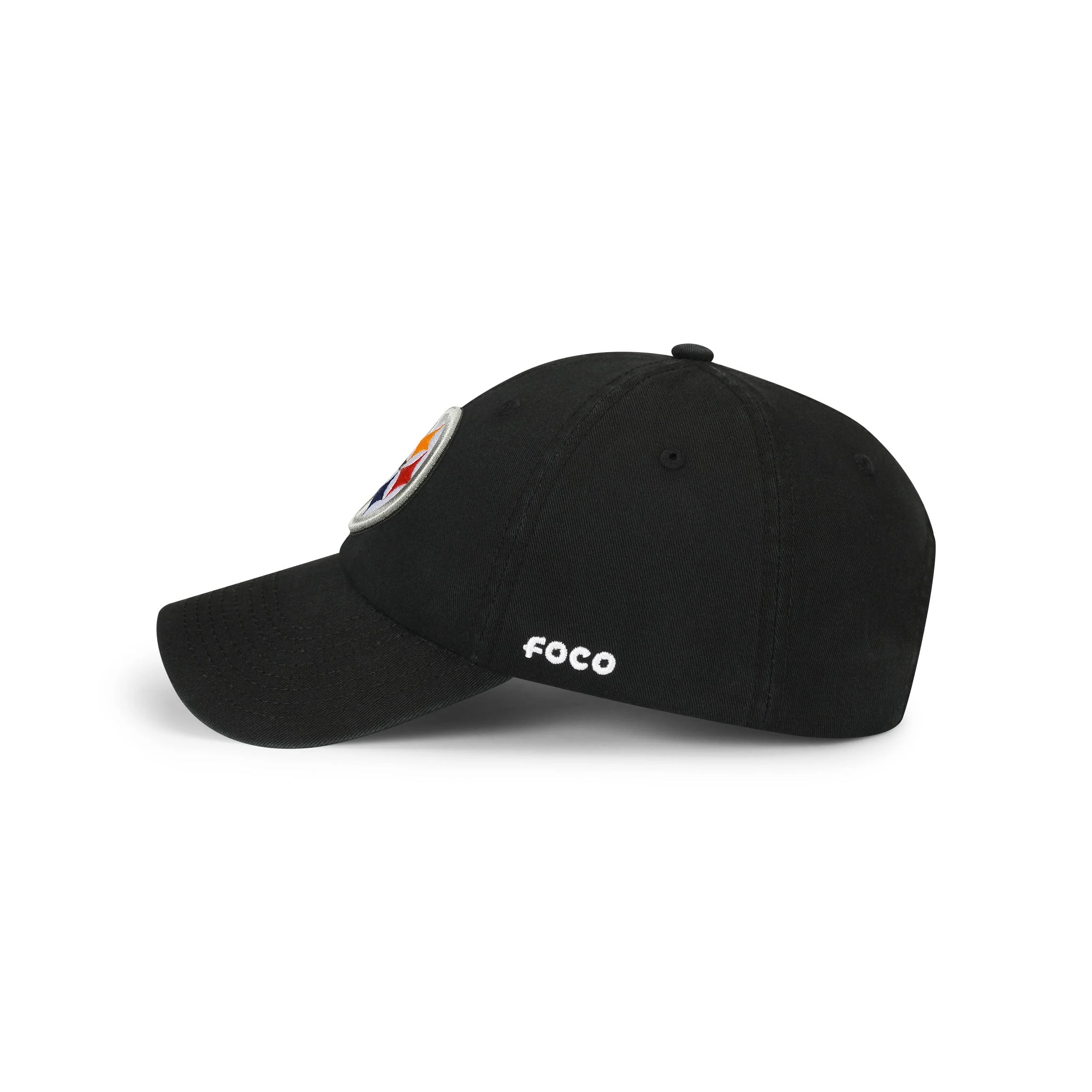 Pittsburgh Steelers NFL Black Primary Logo Casual Cap - Image 2