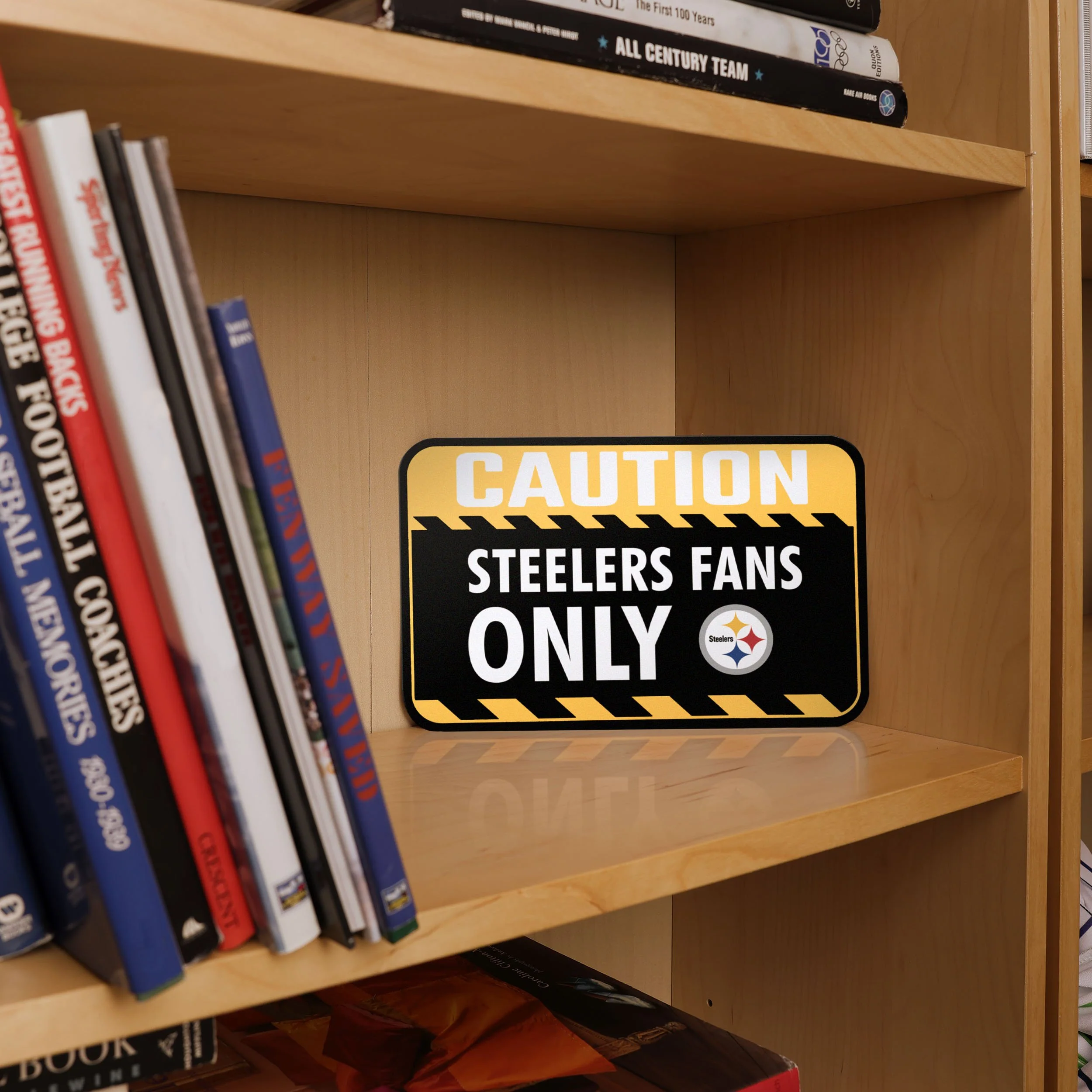 Pittsburgh Steelers NFL Caution Sign - Image 3