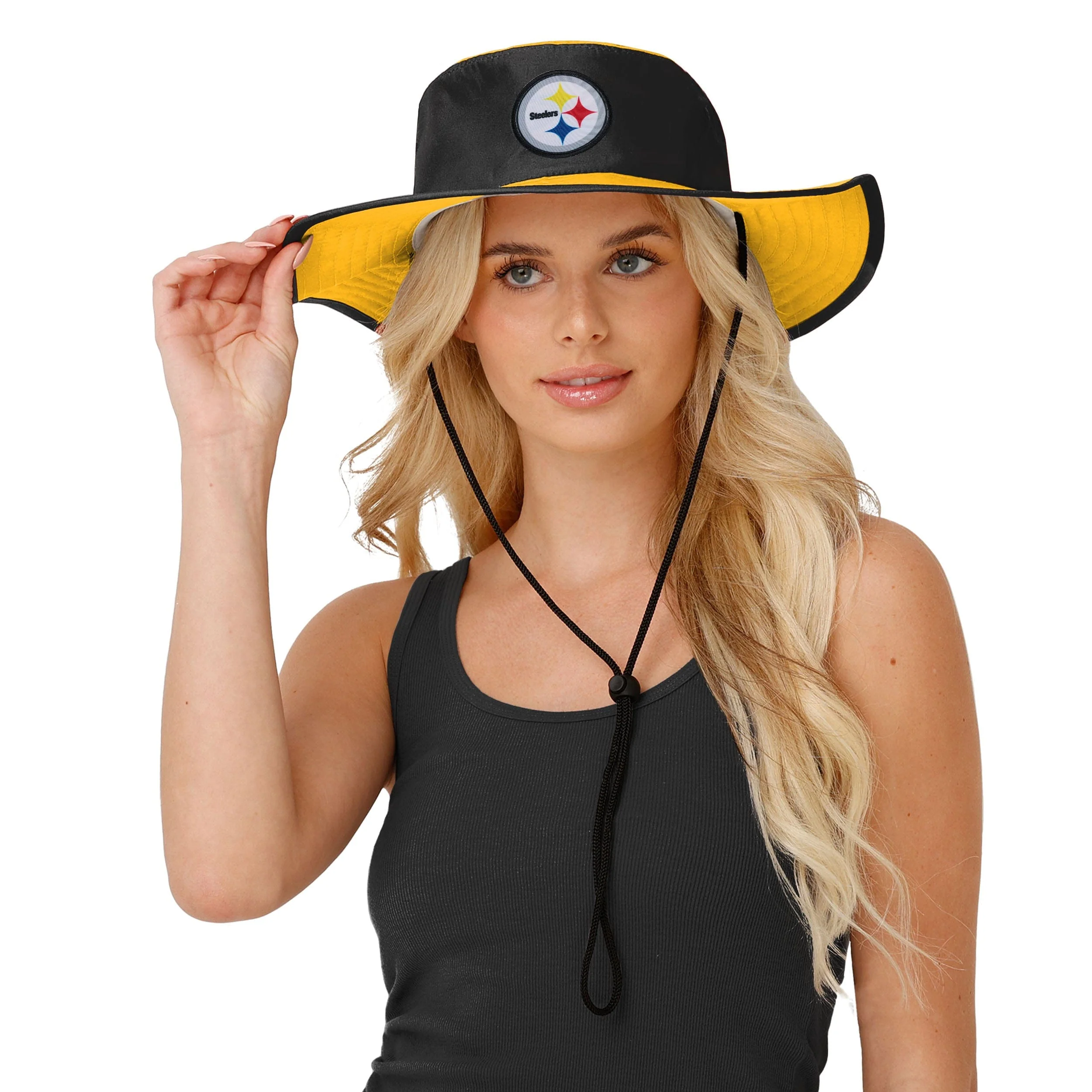 Pittsburgh Steelers NFL Colorblock Boonie Hat - Image 2