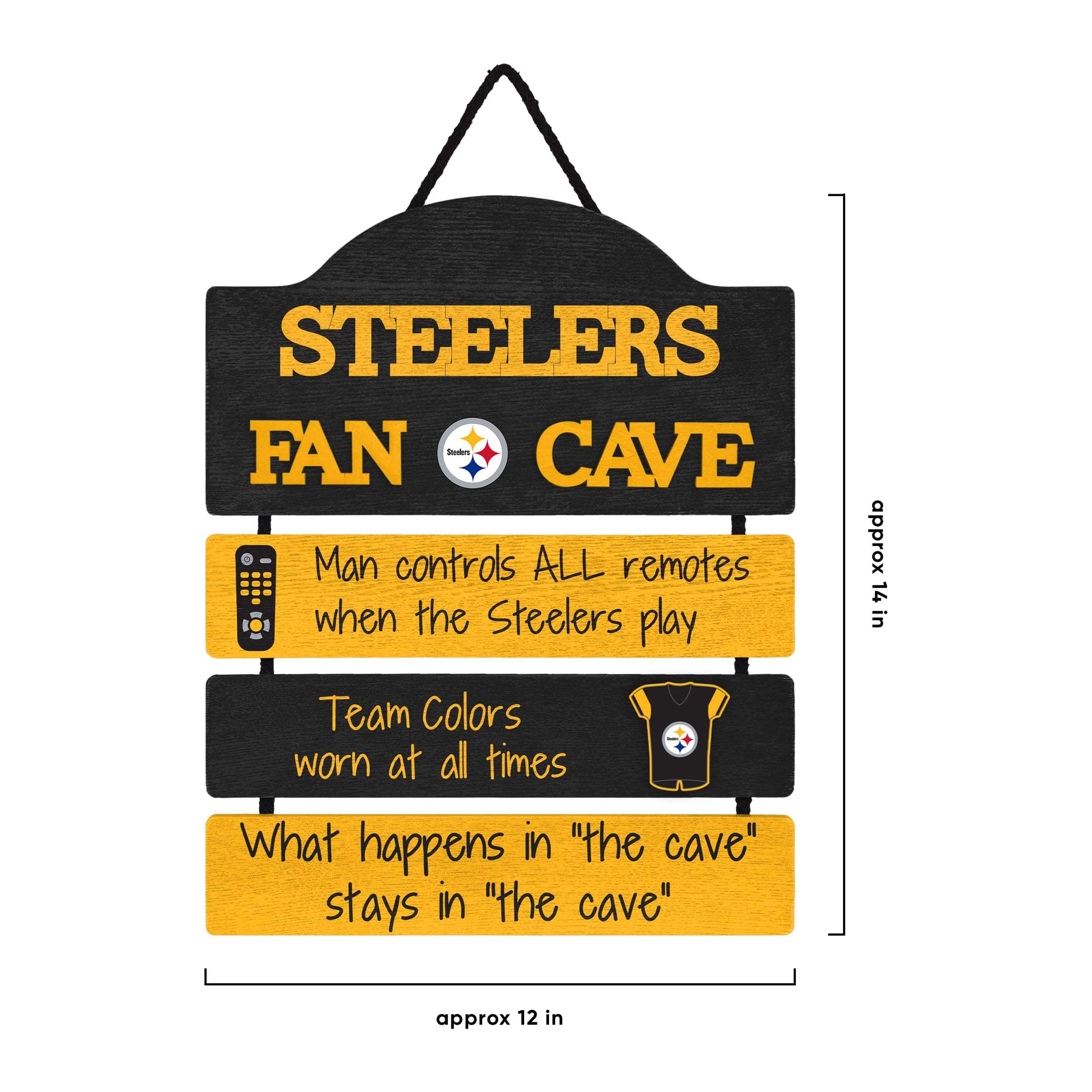 Pittsburgh Steelers NFL Fancave Sign - Image 3