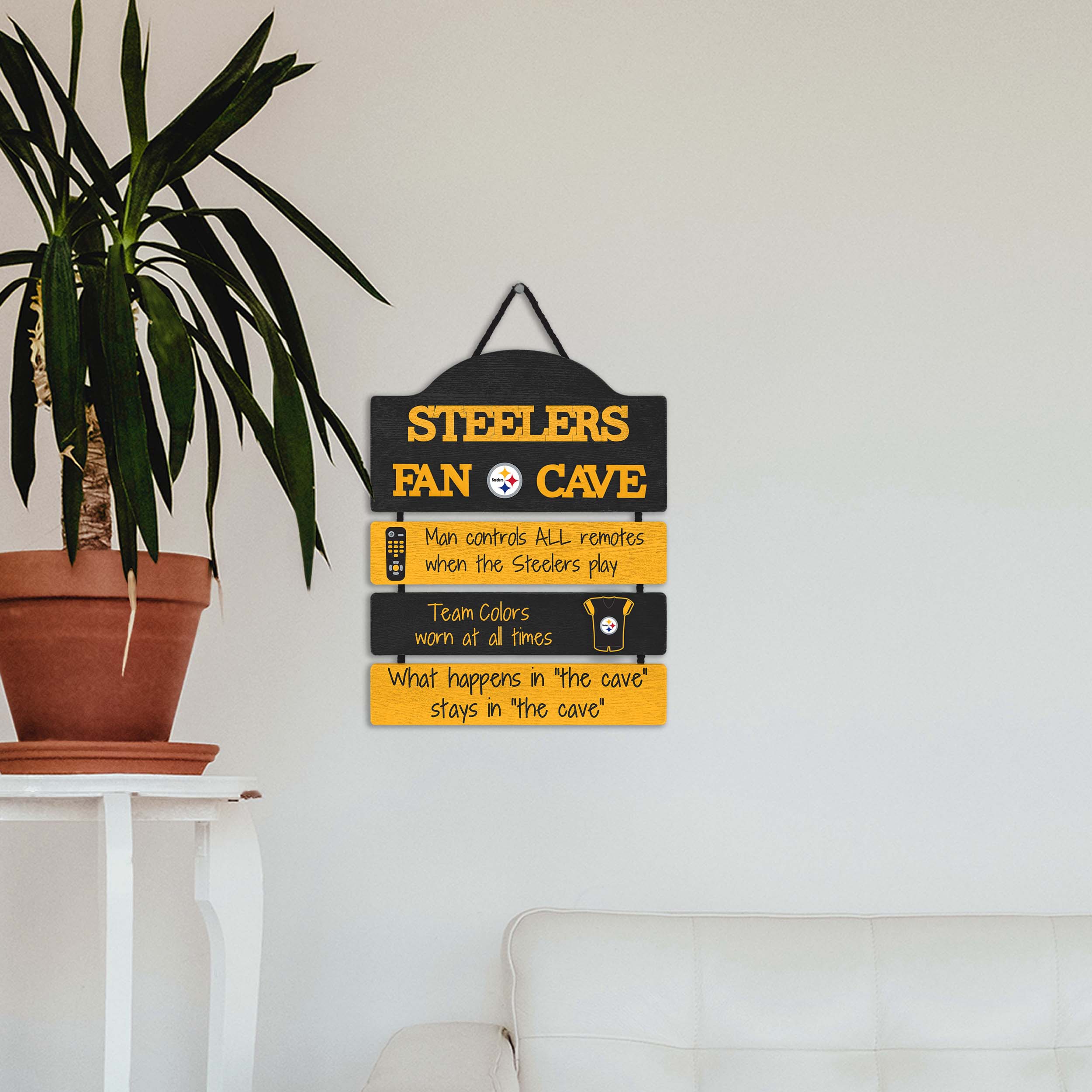 Pittsburgh Steelers NFL Fancave Sign - Image 4