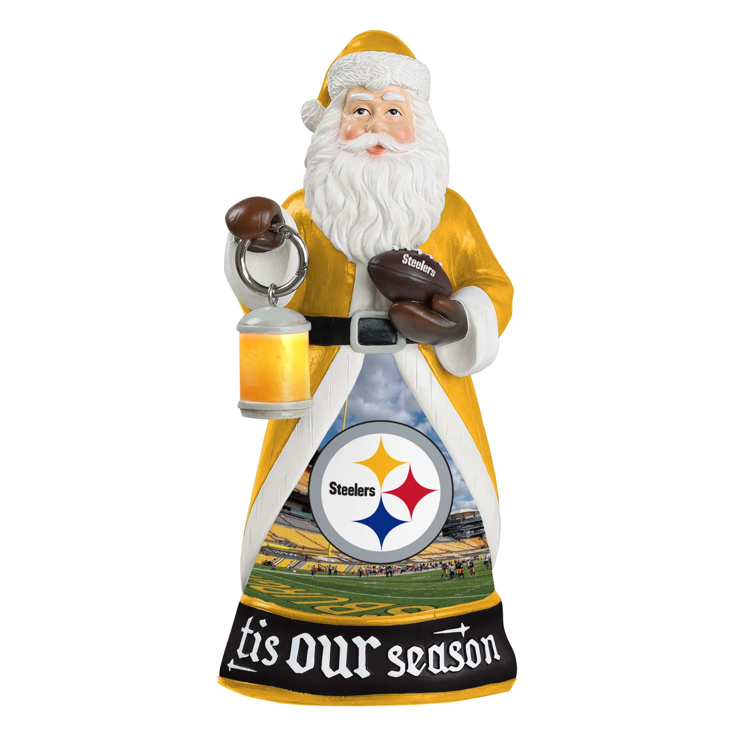 Pittsburgh Steelers NFL Figure with Light Up Lantern