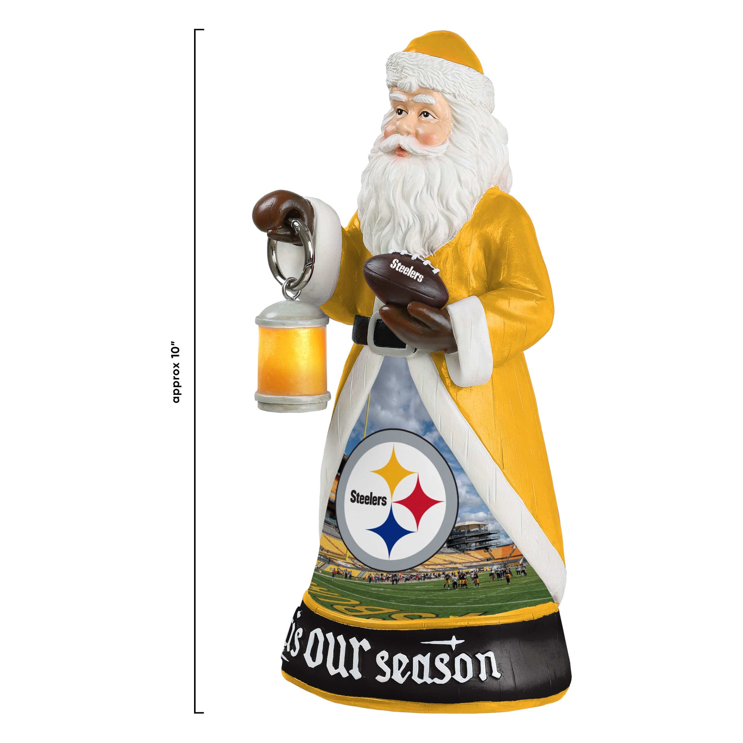 Pittsburgh Steelers NFL Figure with Light Up Lantern - Image 5