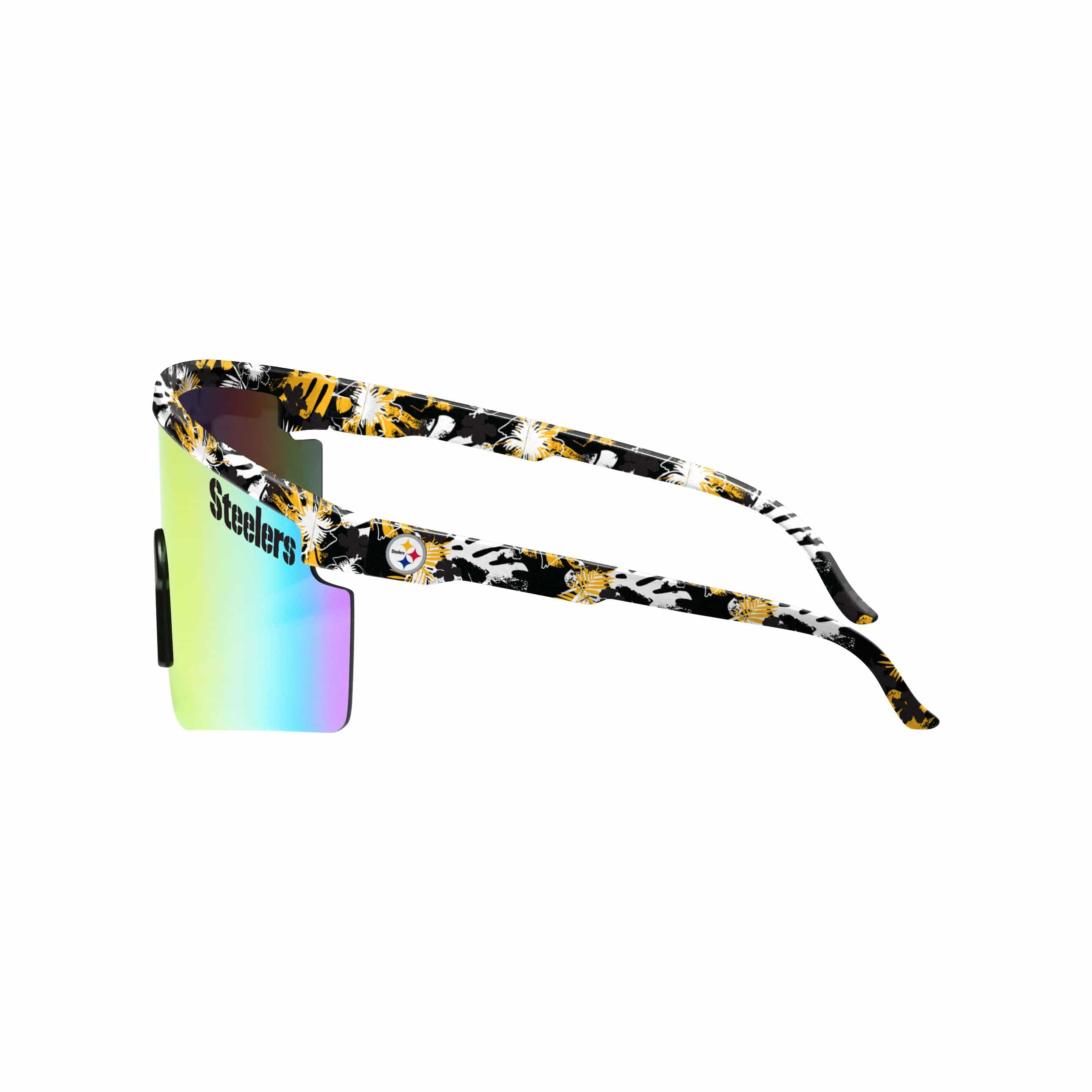 Pittsburgh Steelers NFL Floral Large Frame Sunglasses - Image 3