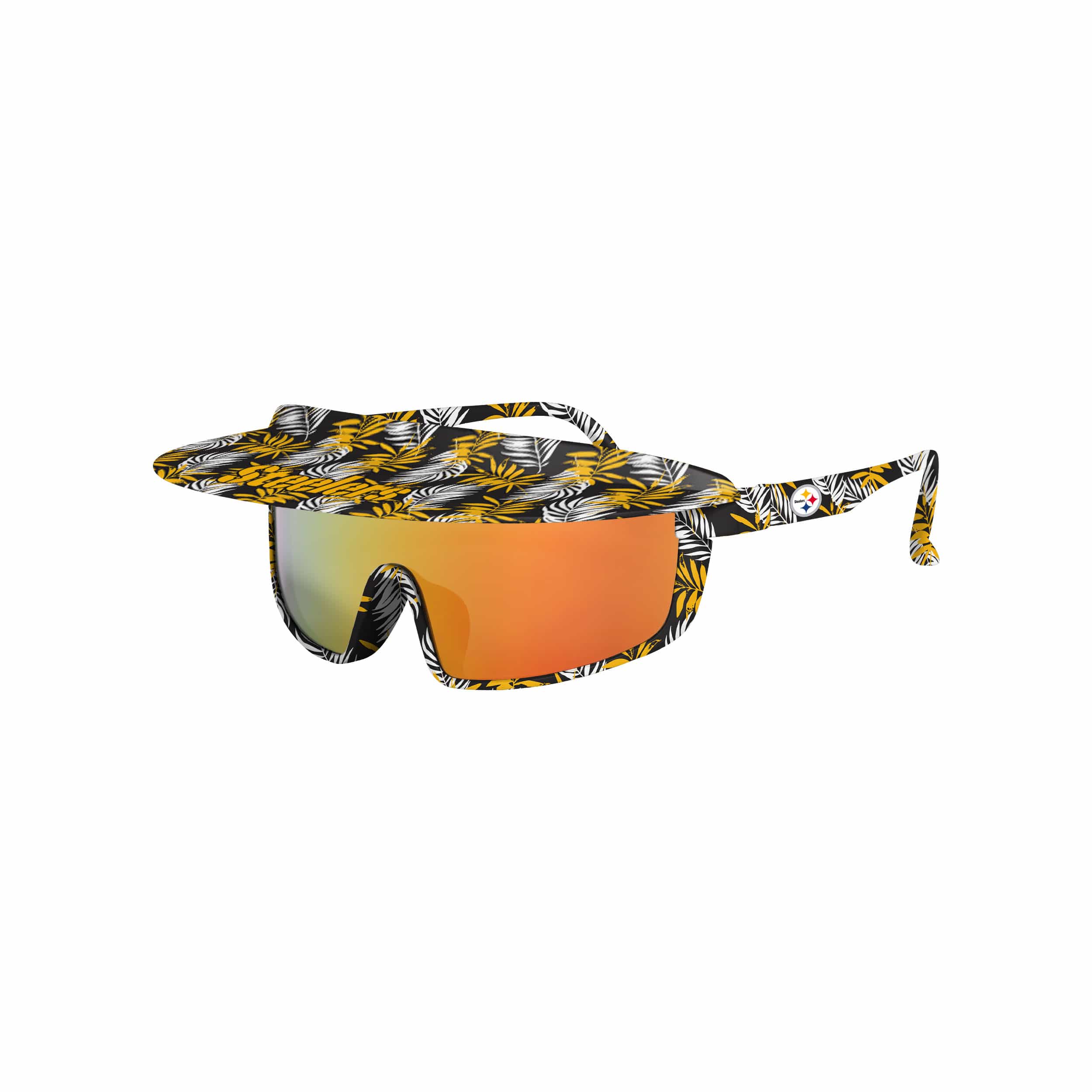 Pittsburgh Steelers NFL Floral Visor Sunglasses