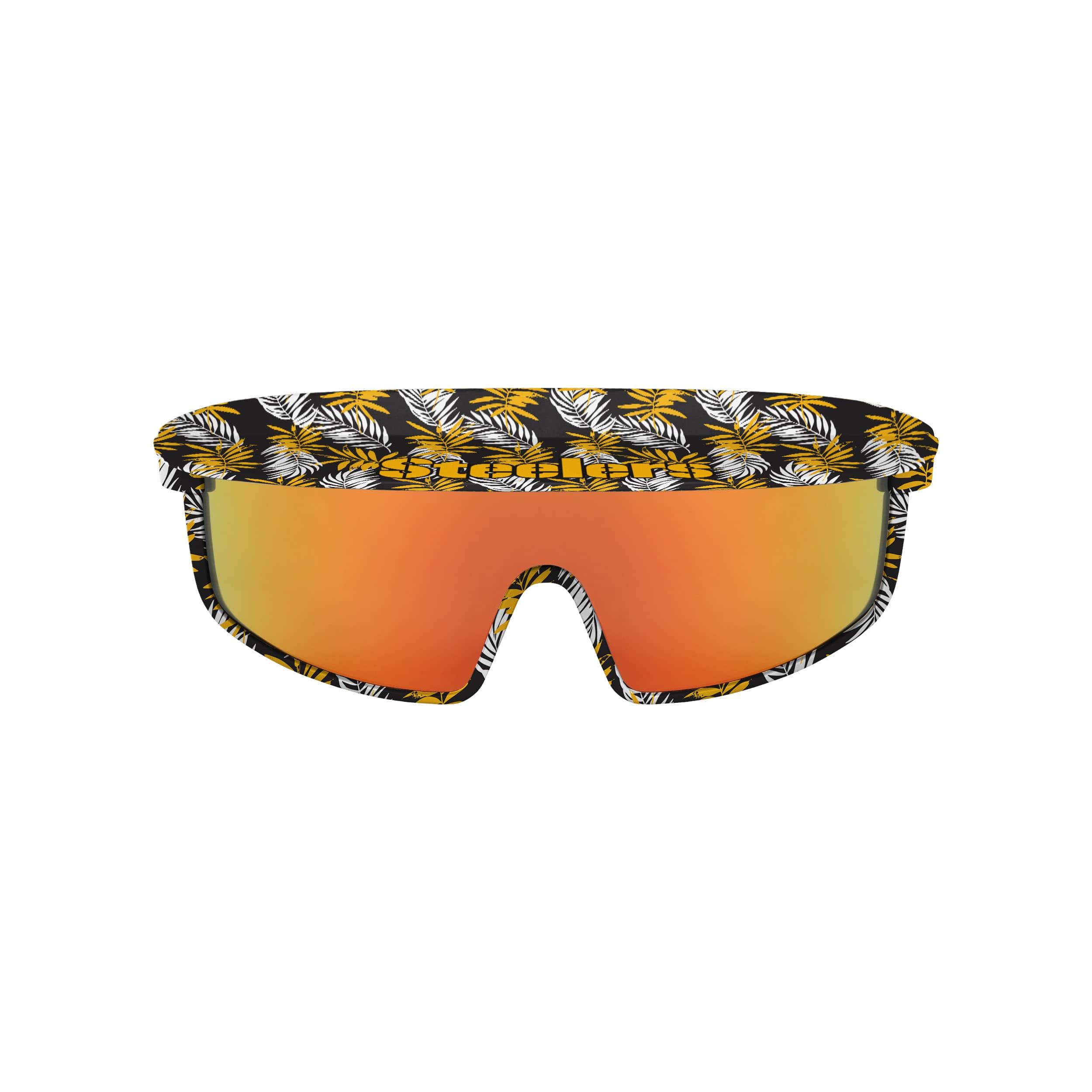 Pittsburgh Steelers NFL Floral Visor Sunglasses - Image 2