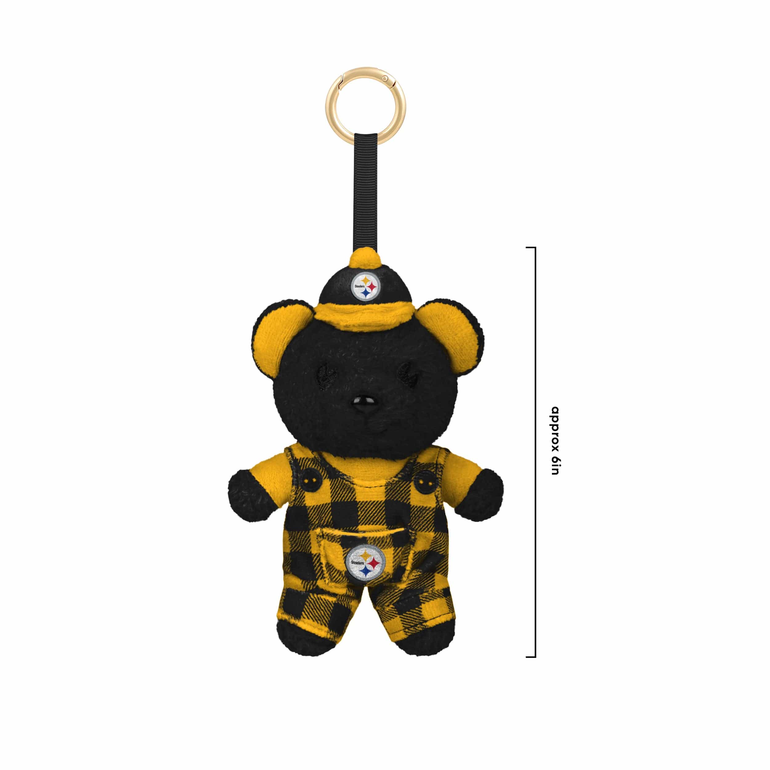 Pittsburgh Steelers NFL FOOCOOS Plush Bag Charm Keychain Blind Box Series 1 (PREORDER - SHIPS LATE JUNE) - Image 3