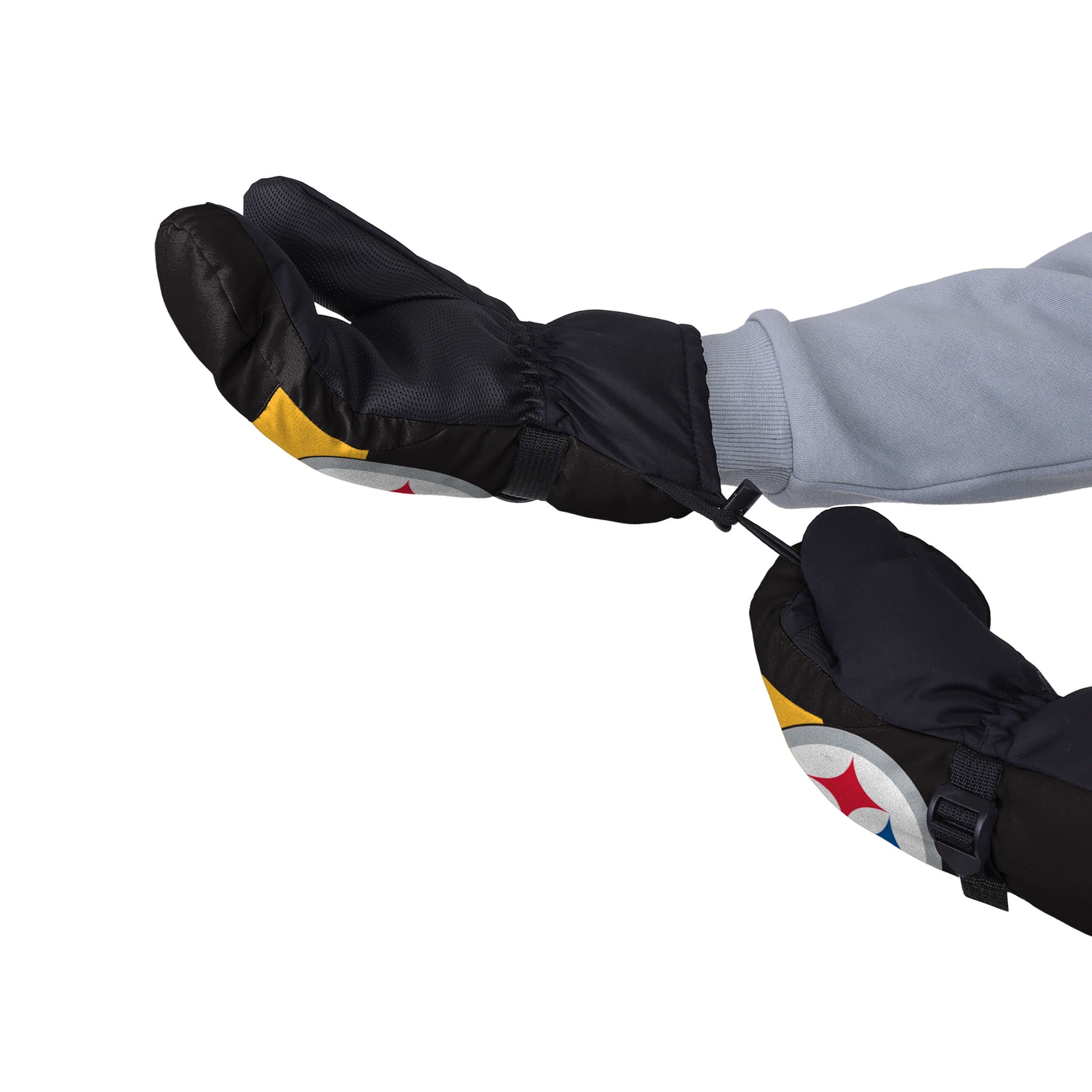 Pittsburgh Steelers NFL Frozen Tundra Insulated Mittens - Image 3