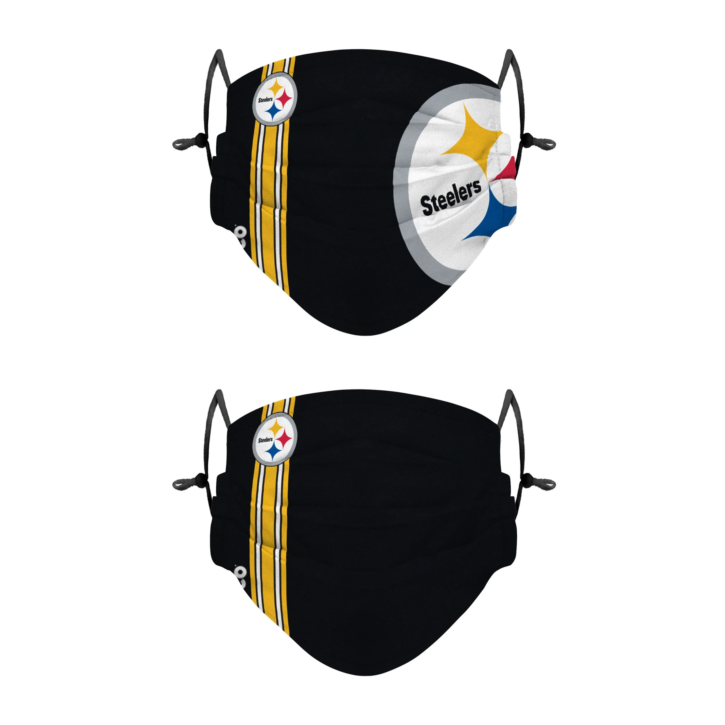 Pittsburgh Steelers NFL Gameday 2 Pack Face Cover