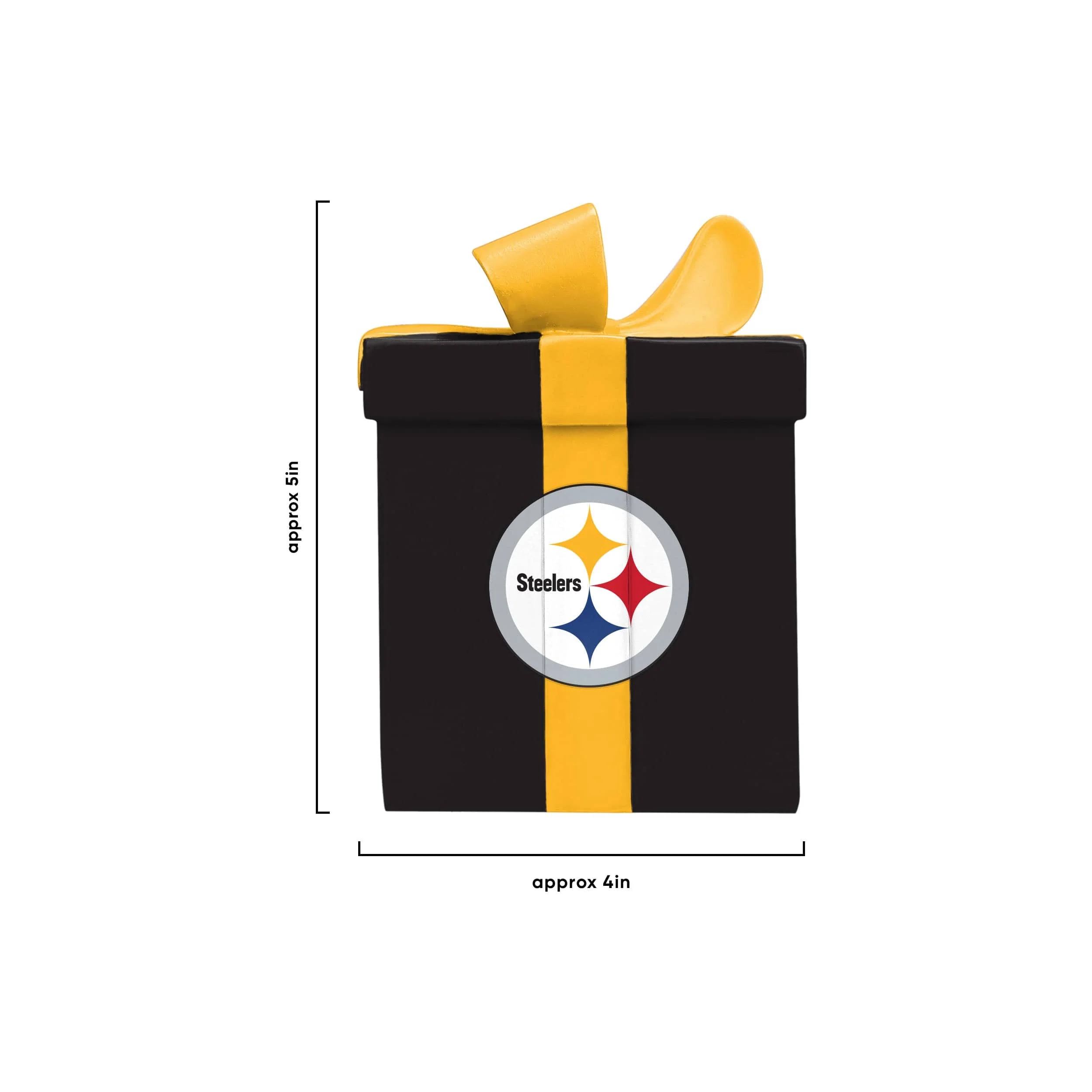 Pittsburgh Steelers NFL Holiday 5 Pack Coaster Set - Image 4
