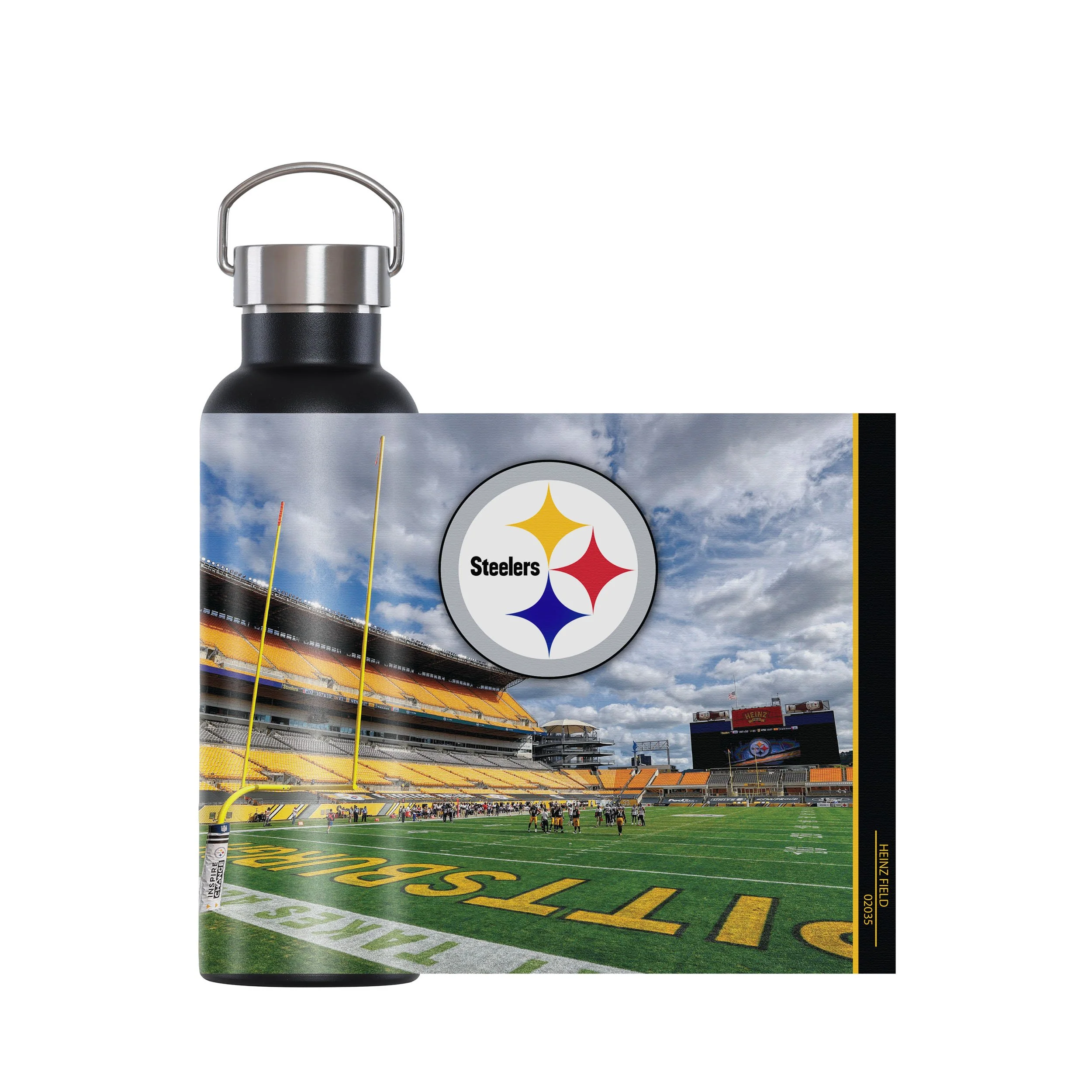 Pittsburgh Steelers NFL Home Field Hydration 25 oz Bottle - Image 4