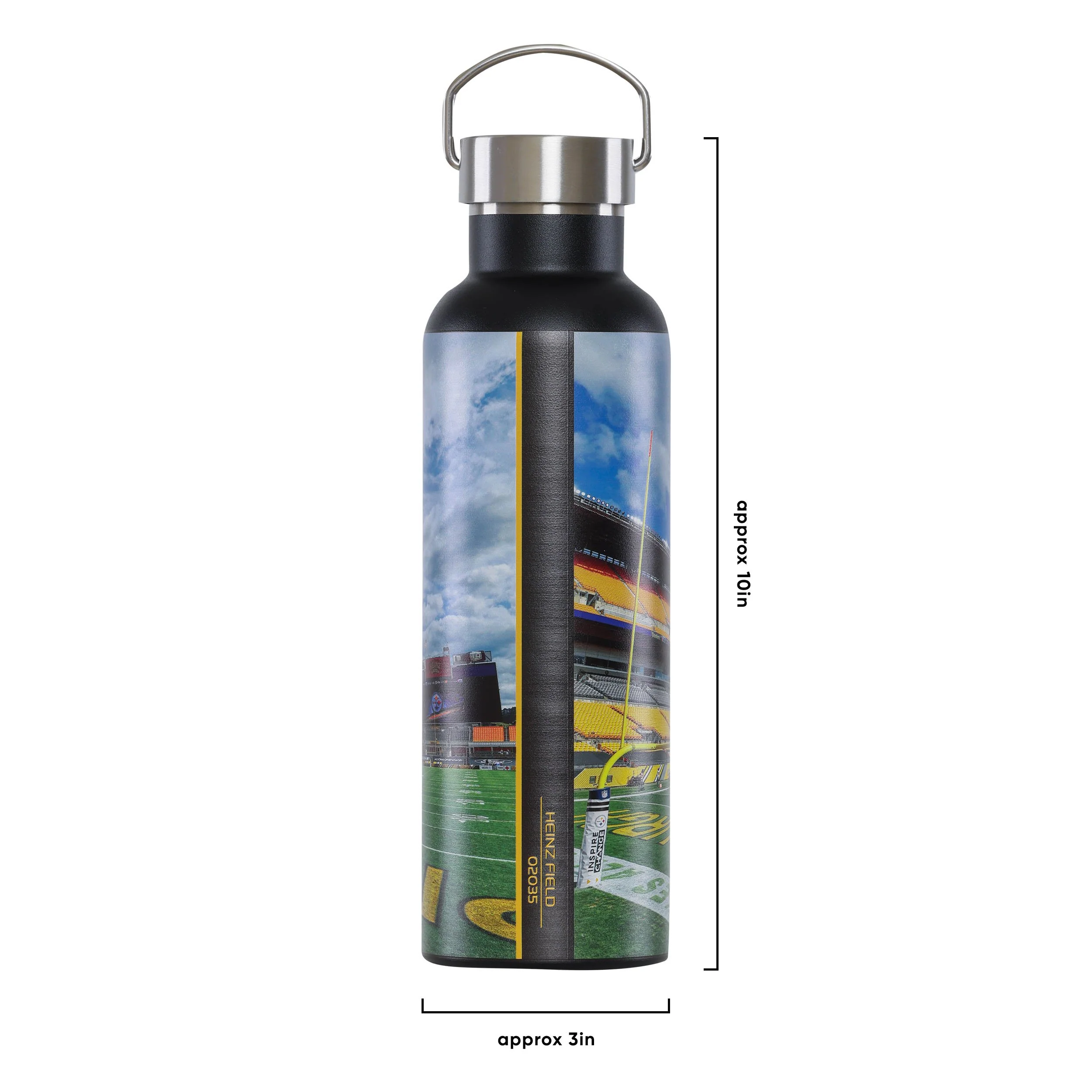 Pittsburgh Steelers NFL Home Field Hydration 25 oz Bottle - Image 5