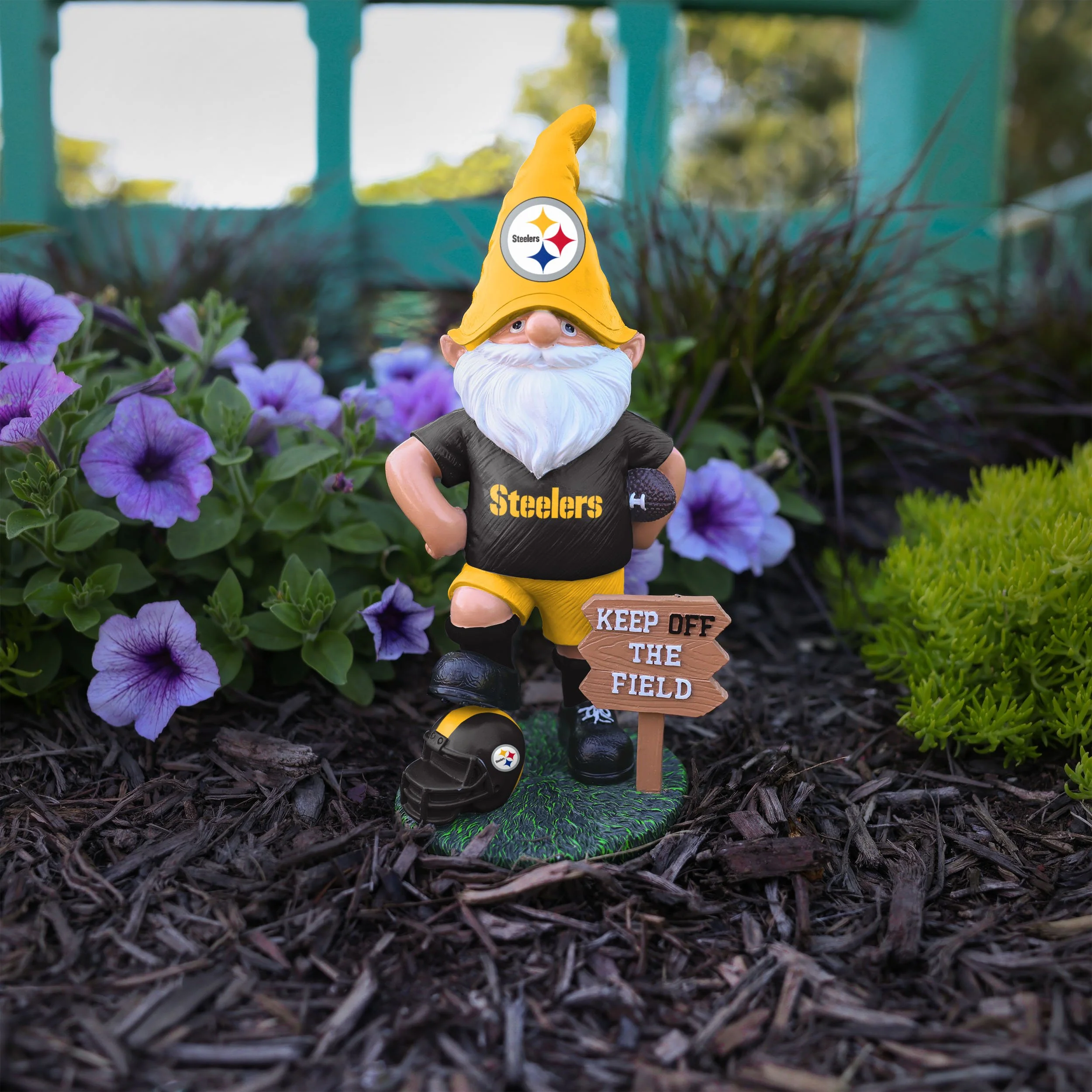 Pittsburgh Steelers NFL Keep Off The Field Gnome - Image 5