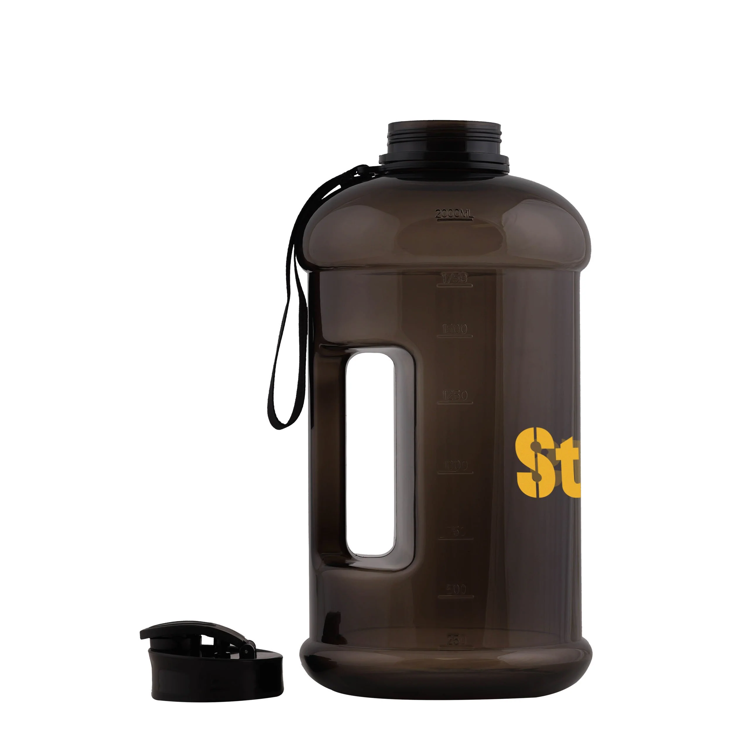 Pittsburgh Steelers NFL Large Team Color Clear Sports Bottle - Image 3