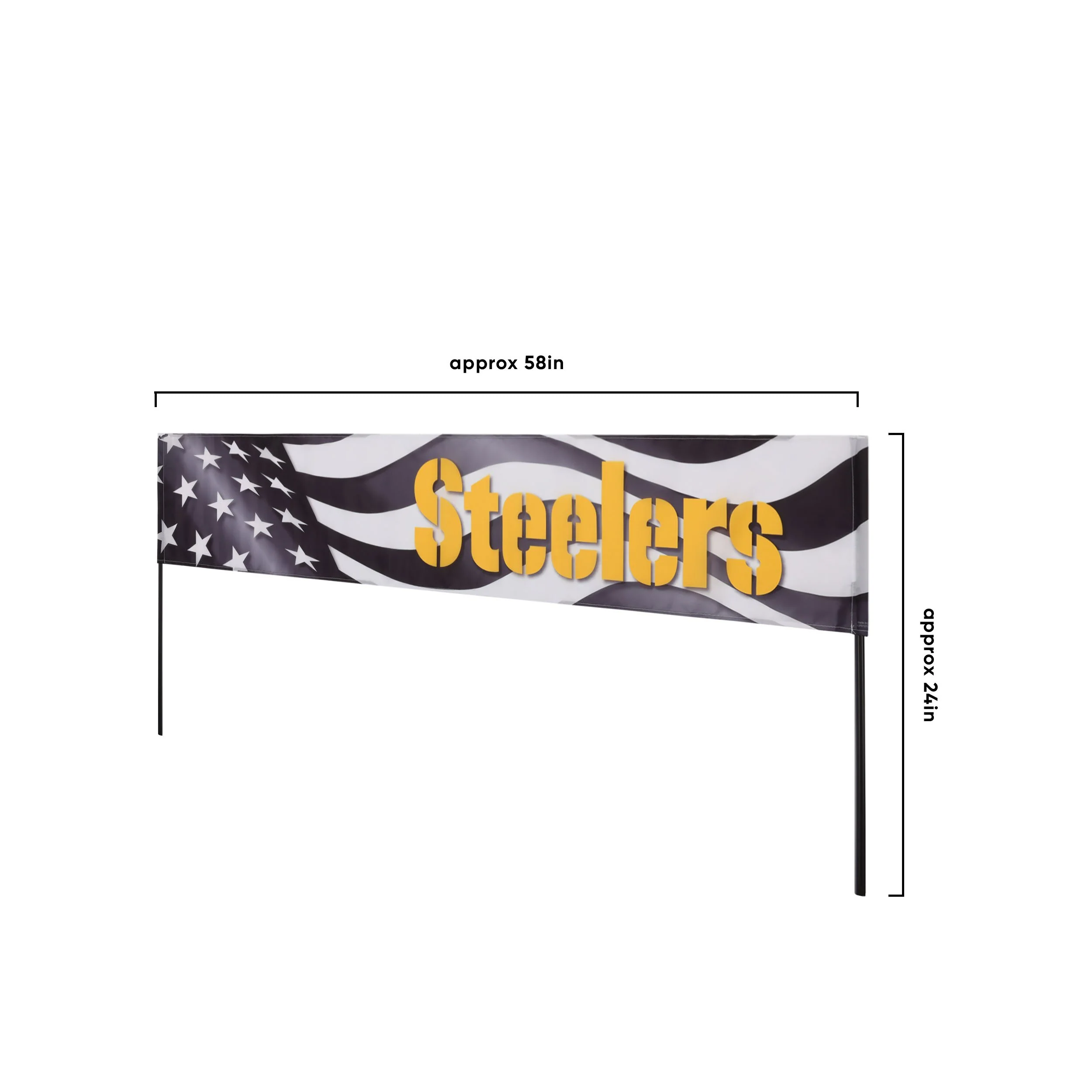 Pittsburgh Steelers NFL Lawn Banner - Image 2