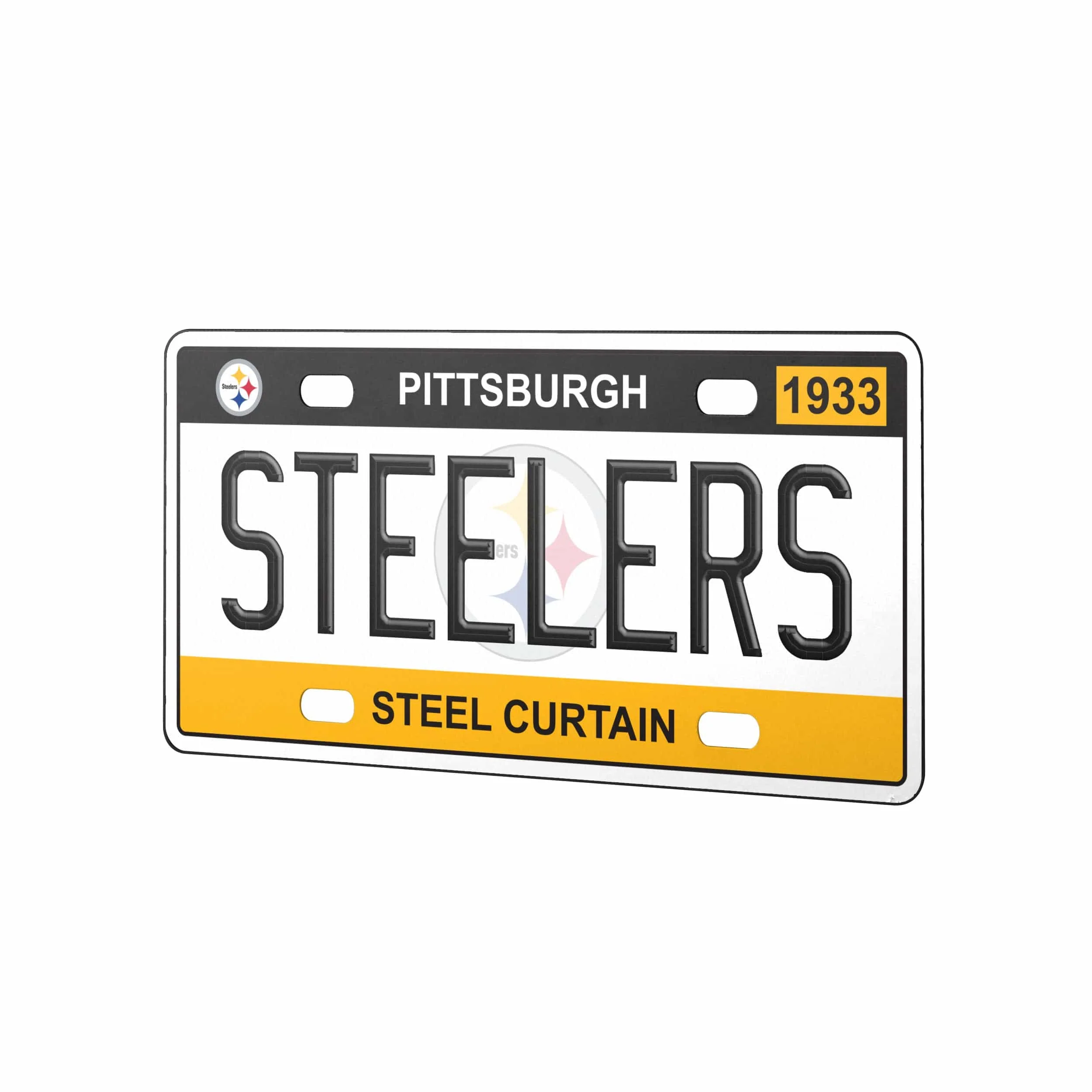 Pittsburgh Steelers NFL License Plate Wall Sign - Image 2