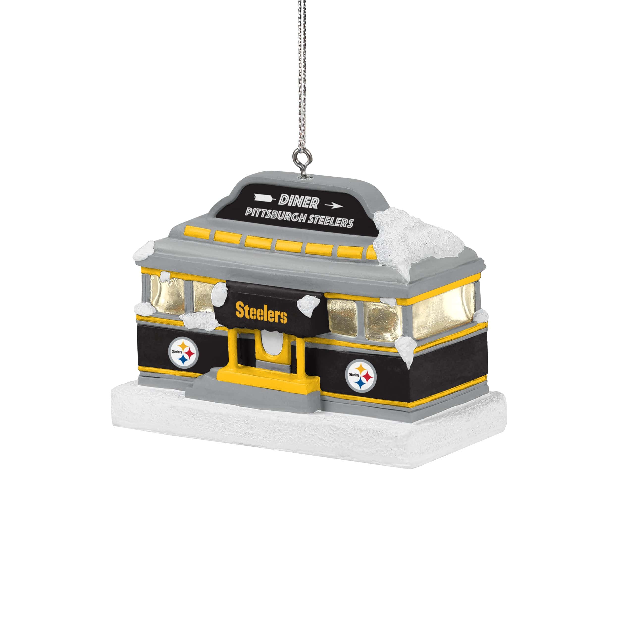 Pittsburgh Steelers NFL Light Up Diner Ornament - Image 2