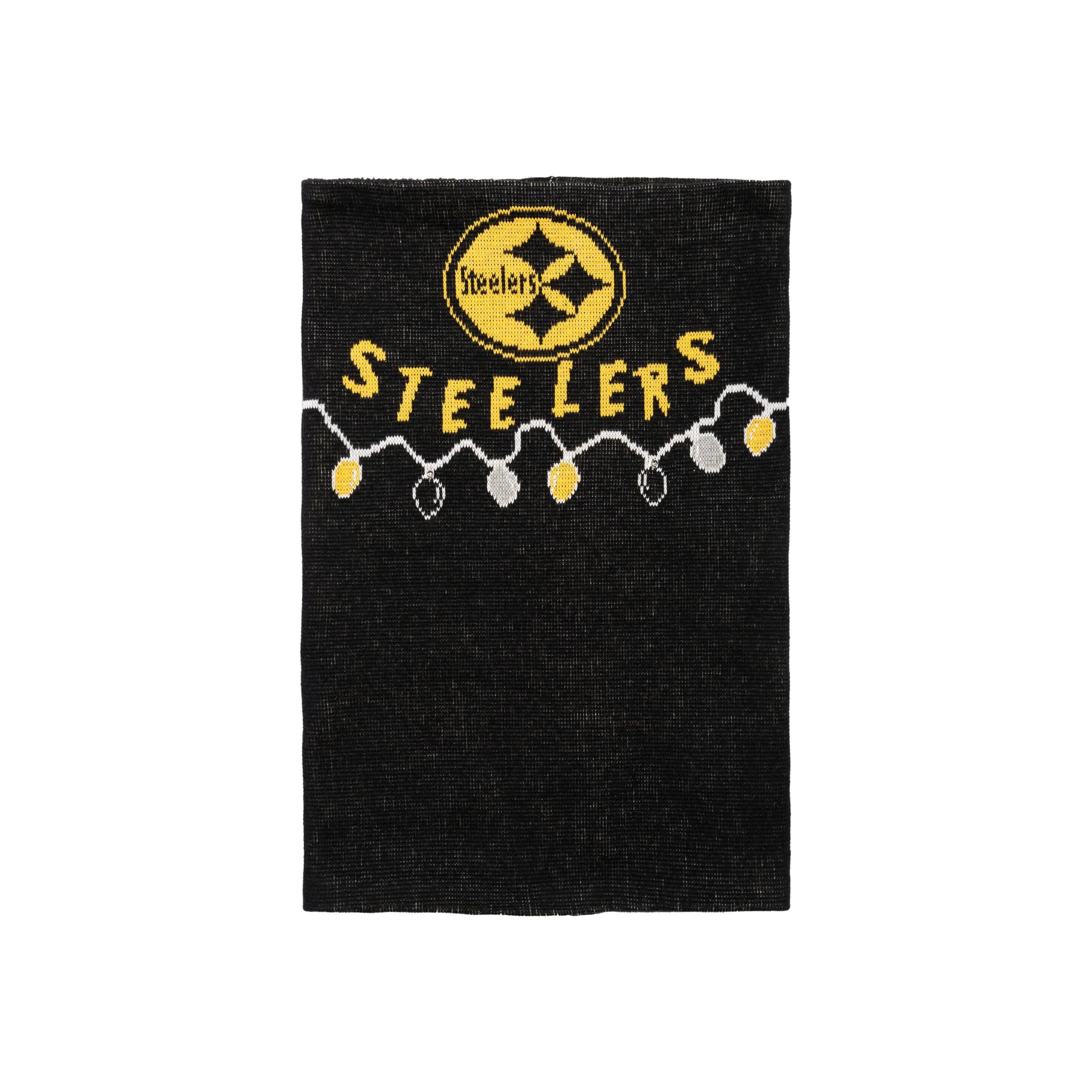 Pittsburgh Steelers NFL Light Up Knit Gaiter Scarf - Image 2
