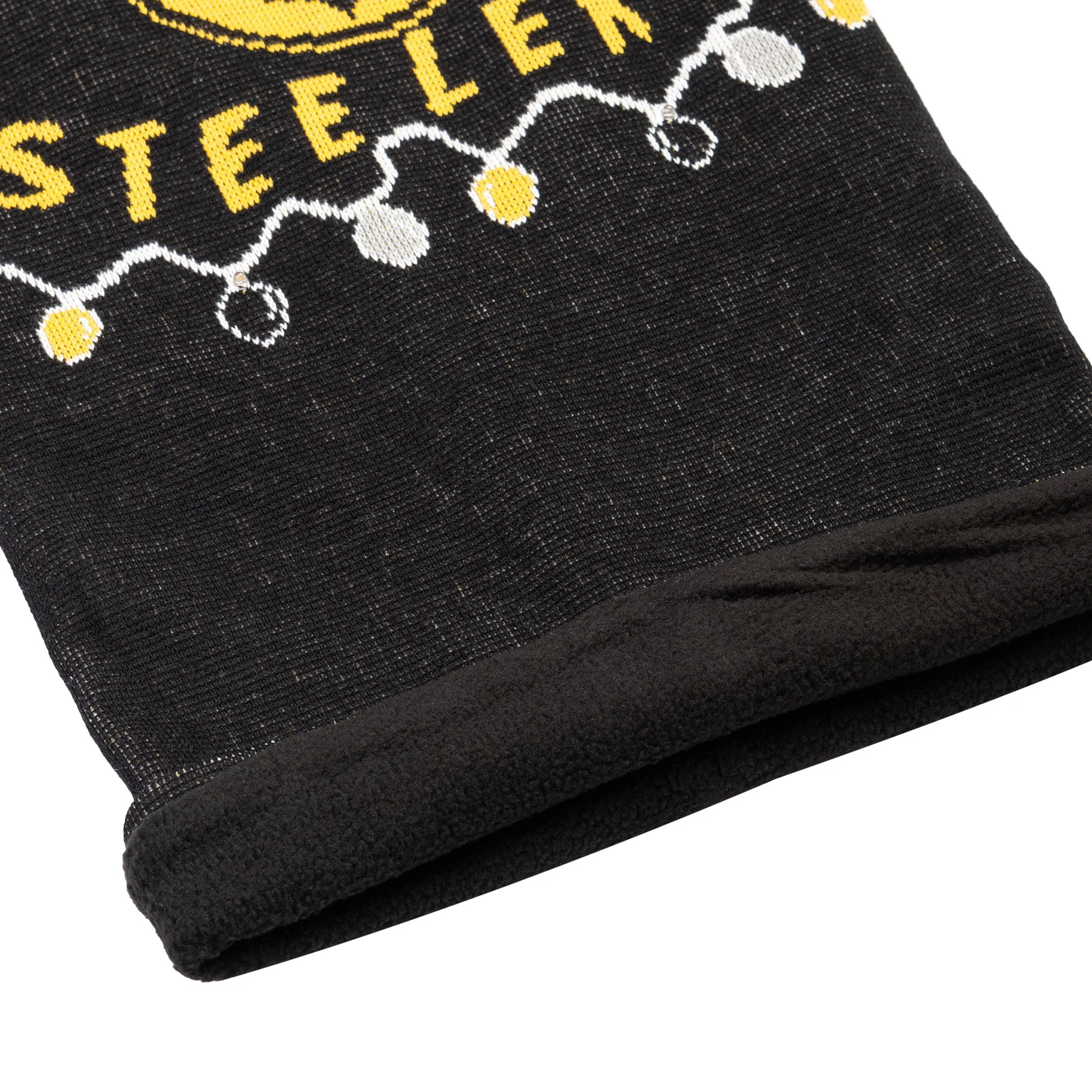 Pittsburgh Steelers NFL Light Up Knit Gaiter Scarf - Image 3