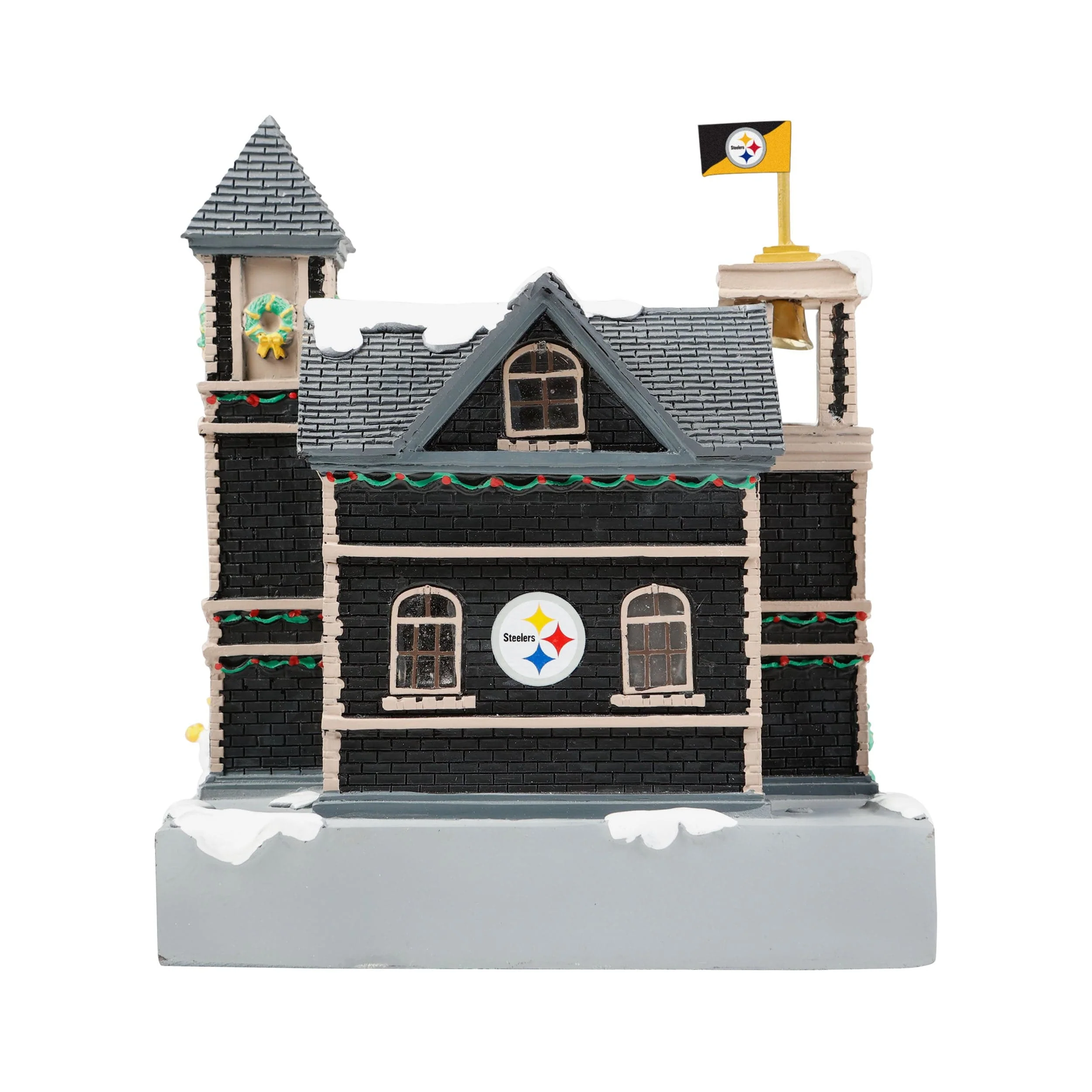 Pittsburgh Steelers NFL Light Up Resin Team Firehouse - Image 5
