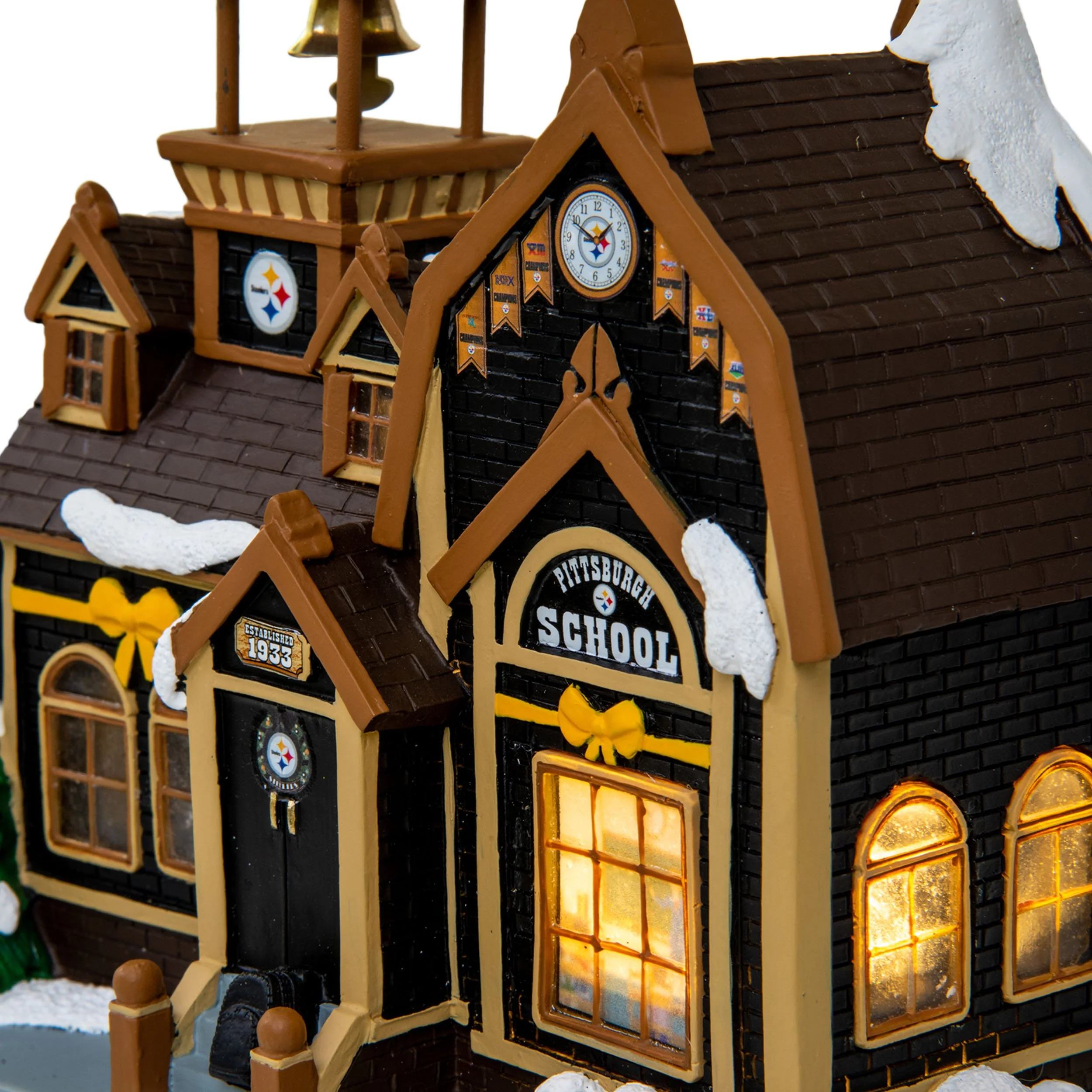 Pittsburgh Steelers NFL Light Up Team Schoolhouse - Image 2