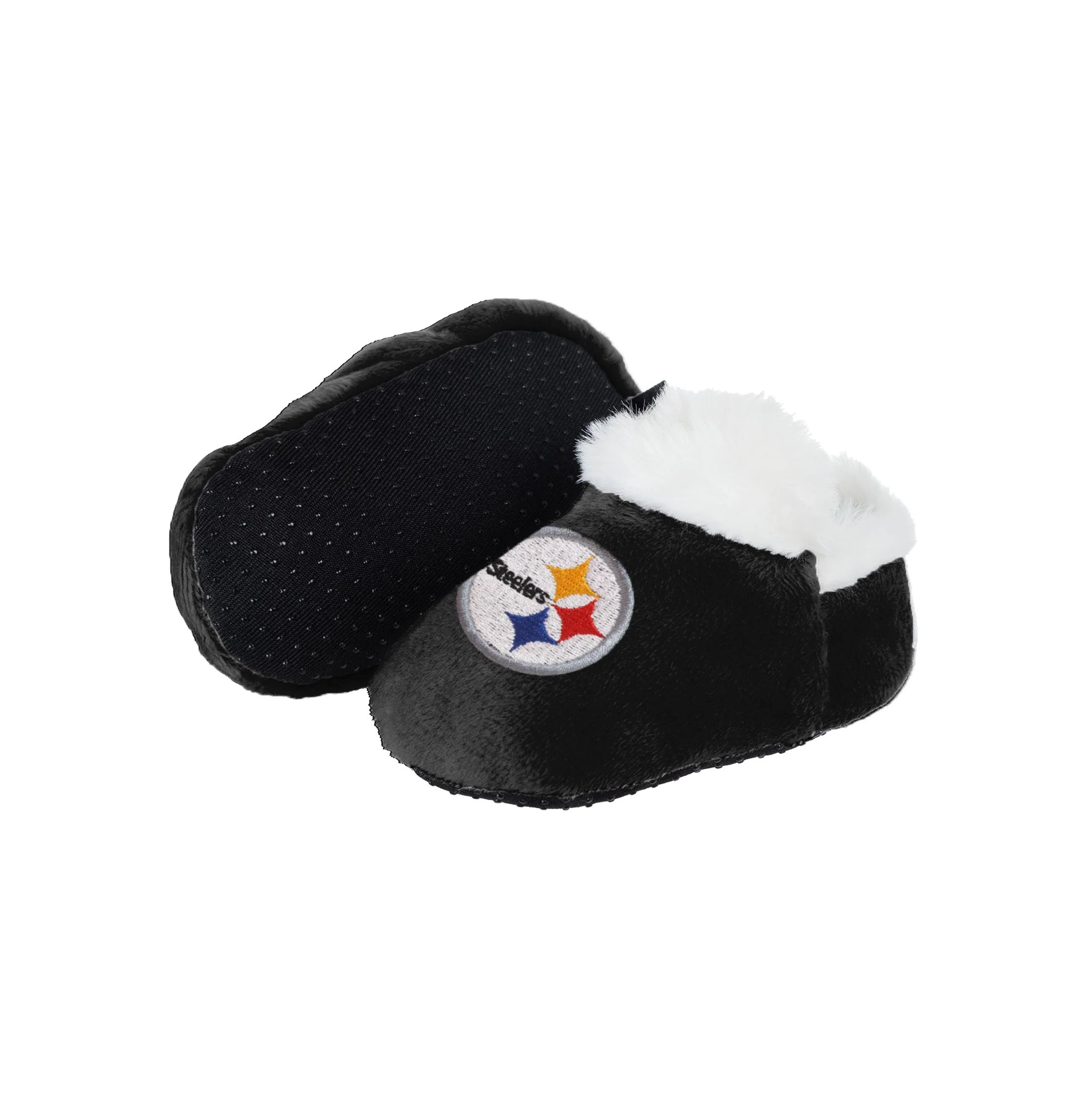 Pittsburgh Steelers NFL Logo Baby Bootie Slipper