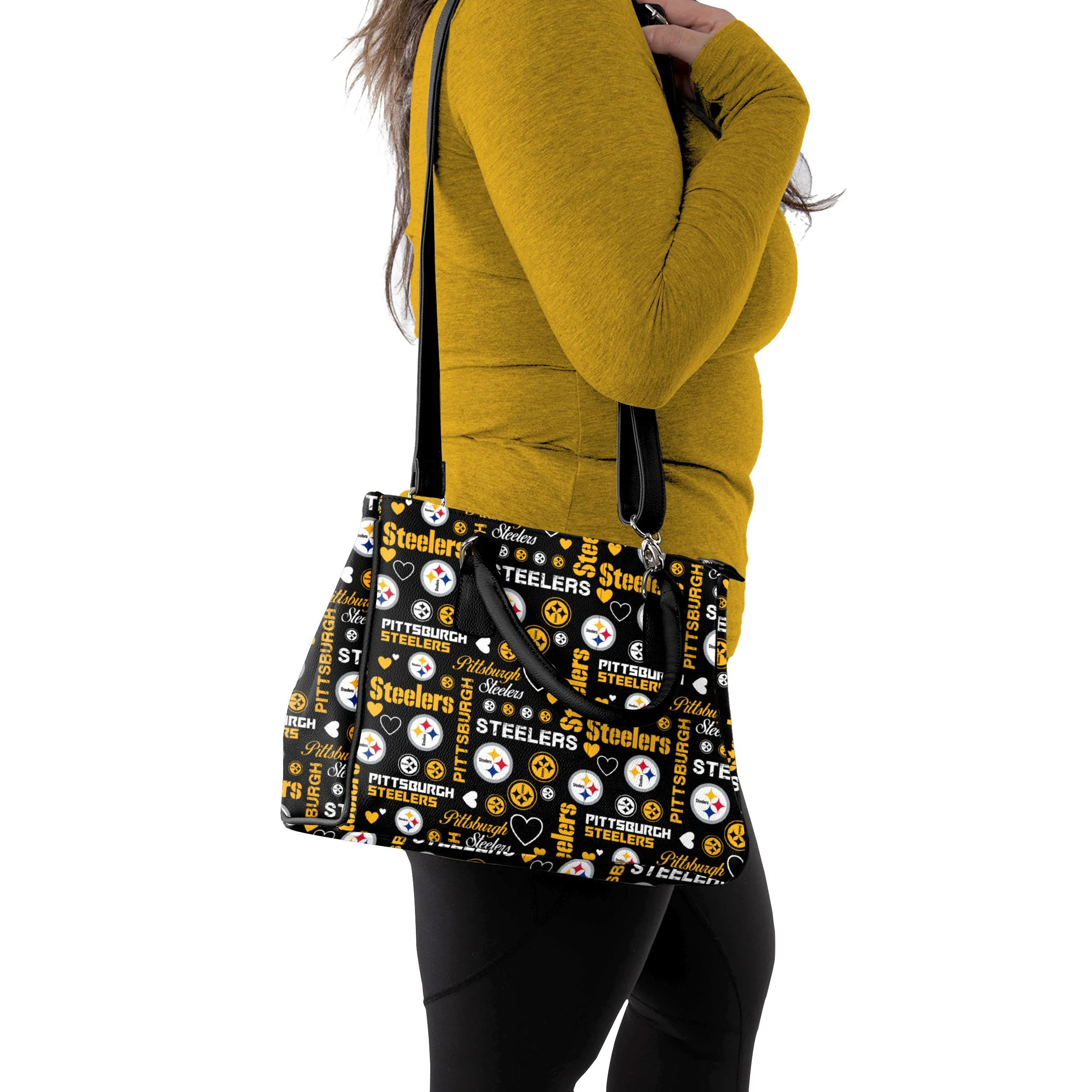 Pittsburgh Steelers NFL Logo Love Purse - Image 2
