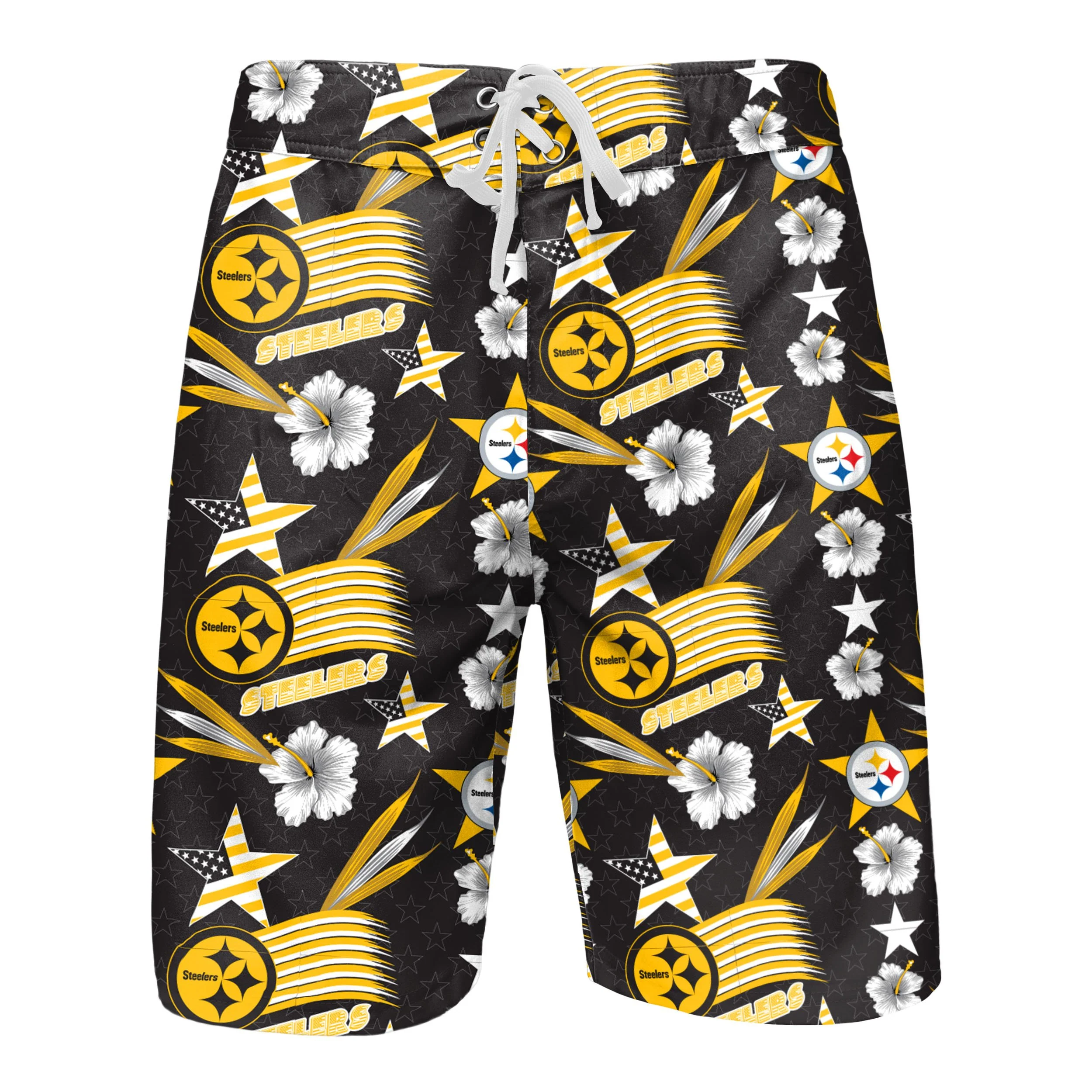 Pittsburgh Steelers NFL Mens Americana Boardshorts