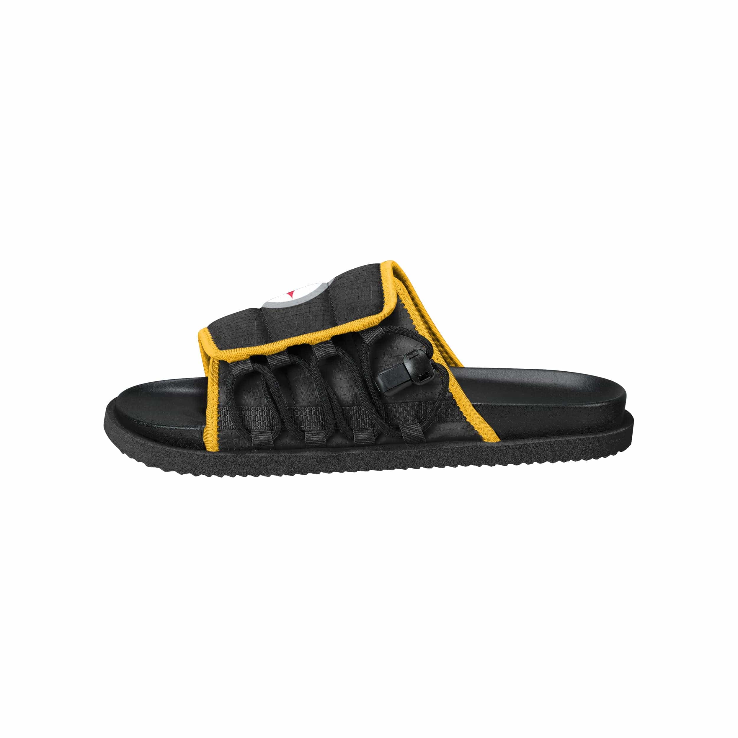 Pittsburgh Steelers NFL Mens Future Slide Flip Flops - Image 4
