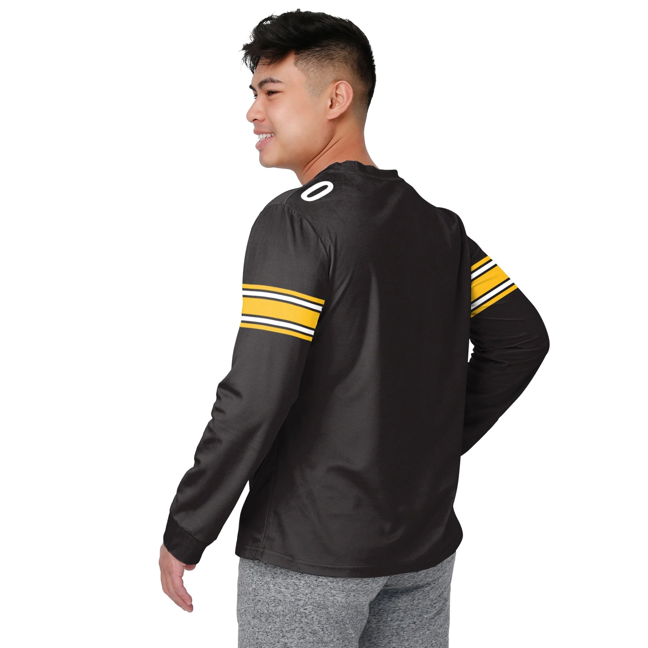 Pittsburgh Steelers NFL Mens Gameday Ready Lounge Shirt - Image 2