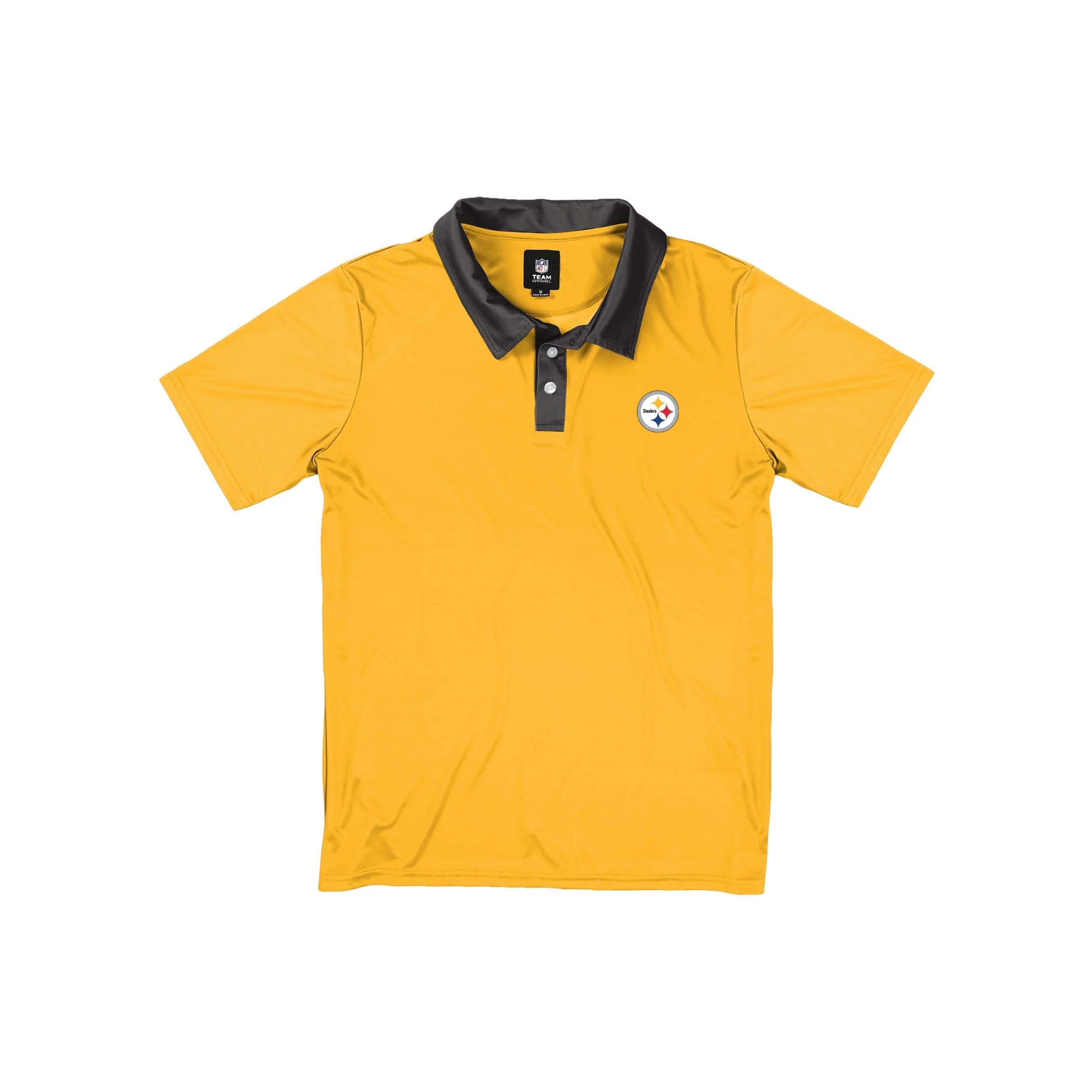 Pittsburgh Steelers NFL Mens Nightcap Polyester Polo - Image 4